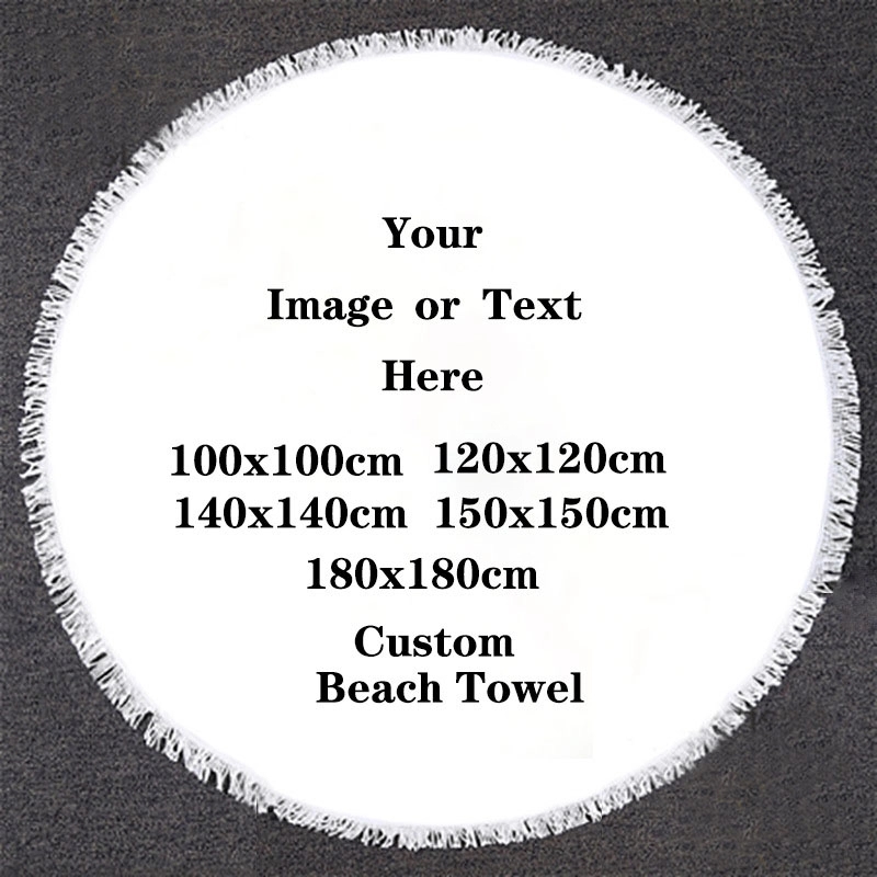 Microfiber Large Round Beach Blanket 5