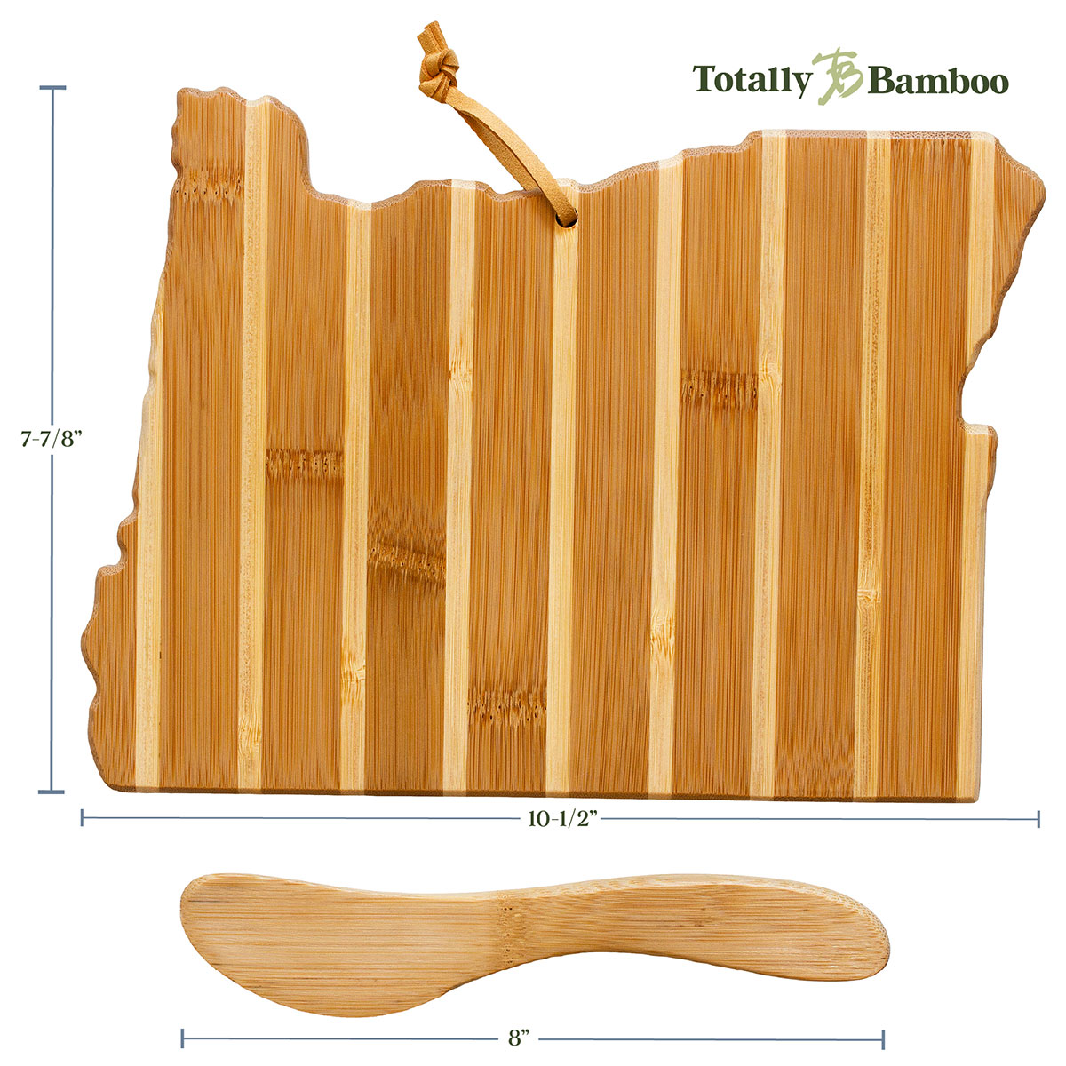 Oregon Charcuterie Board with Spreader Knife Gift Set 4
