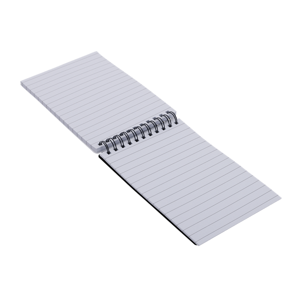 Steps Notebook with Recycled Cover and FSC® Certified Pages 33