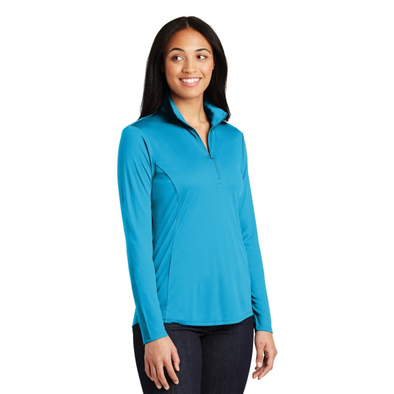 Sport-Tek Women's PosiCharge Competitor 1/4-Zip Pullover., custom hoodie or sweatshirt with logo imprint 29
