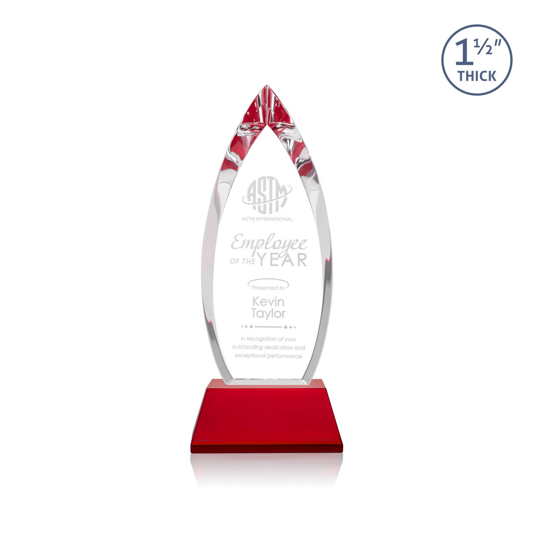 Fortier Award on Entwhistle Base - Red 2