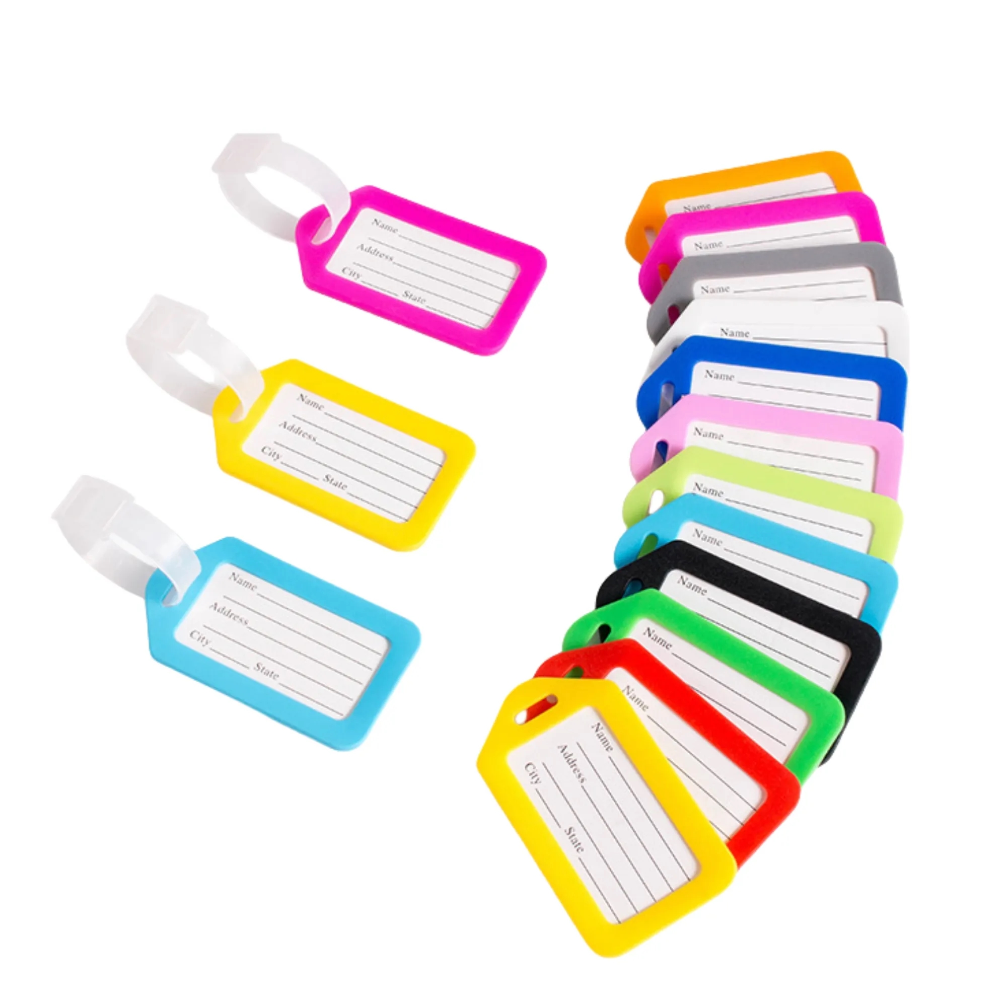 Plastic Luggage And ID Tag 5