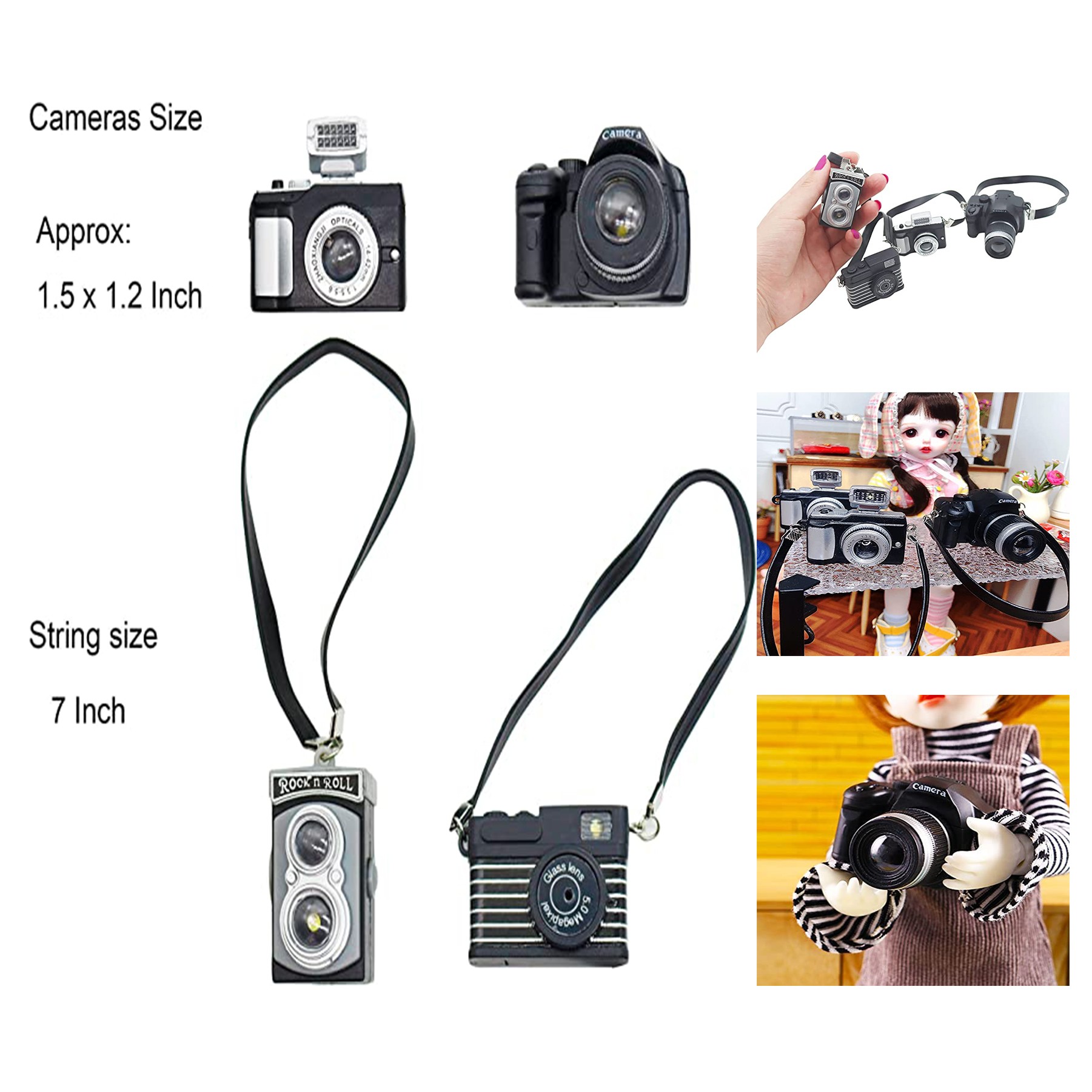 Old Miniature Slr Camera Mini toy Camera 3