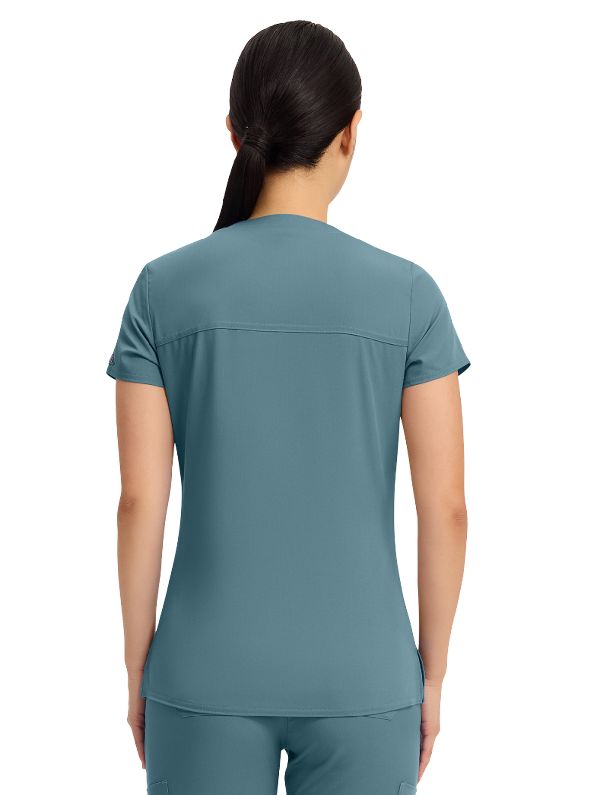 Med Couture - MC Touch - Women's 1-Pocket V-Neck Top 5