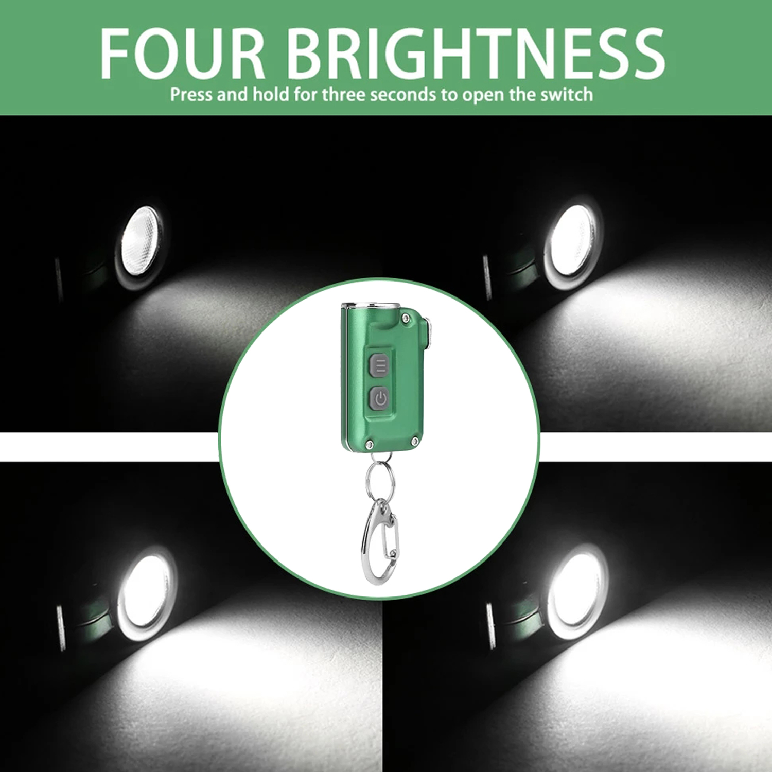 Flashlight Keychain Light 3