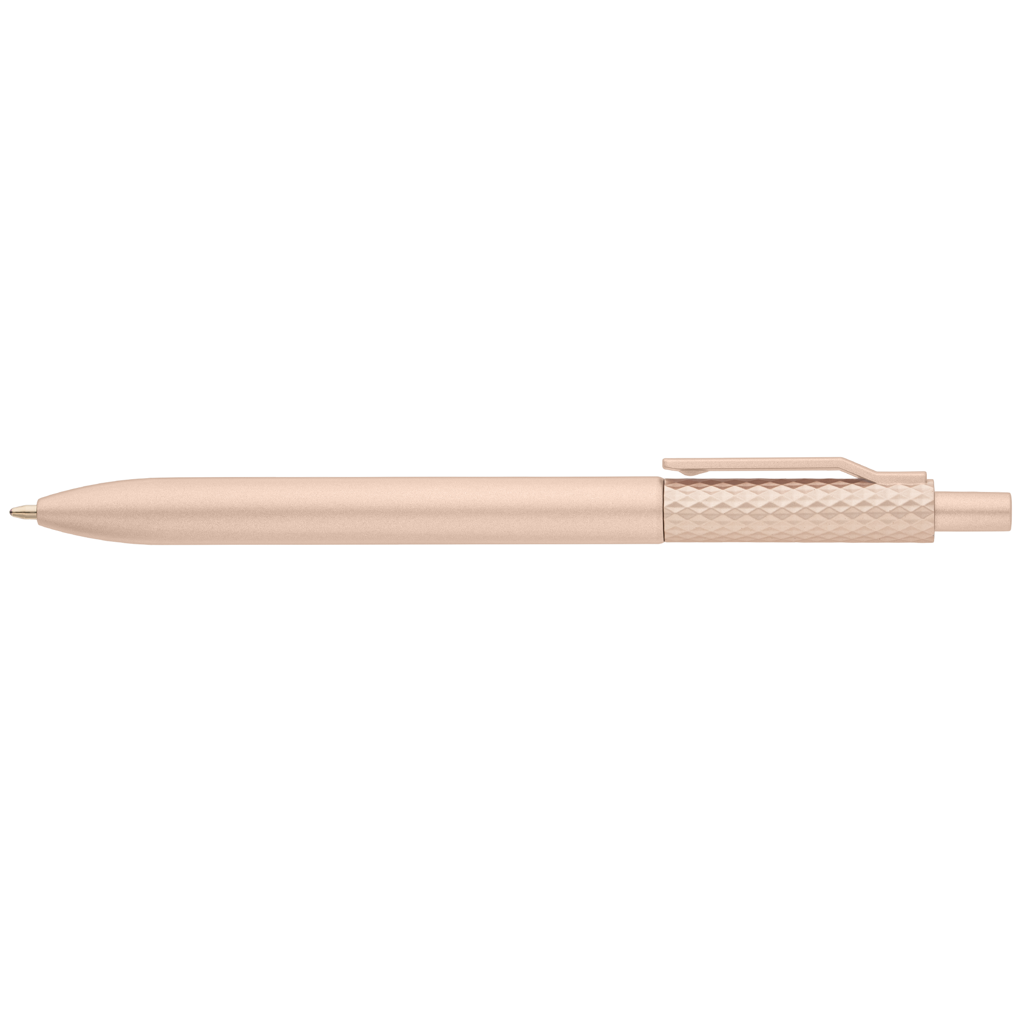 Vale Recycled Plastic Diamond Textured Metallic Pen 19