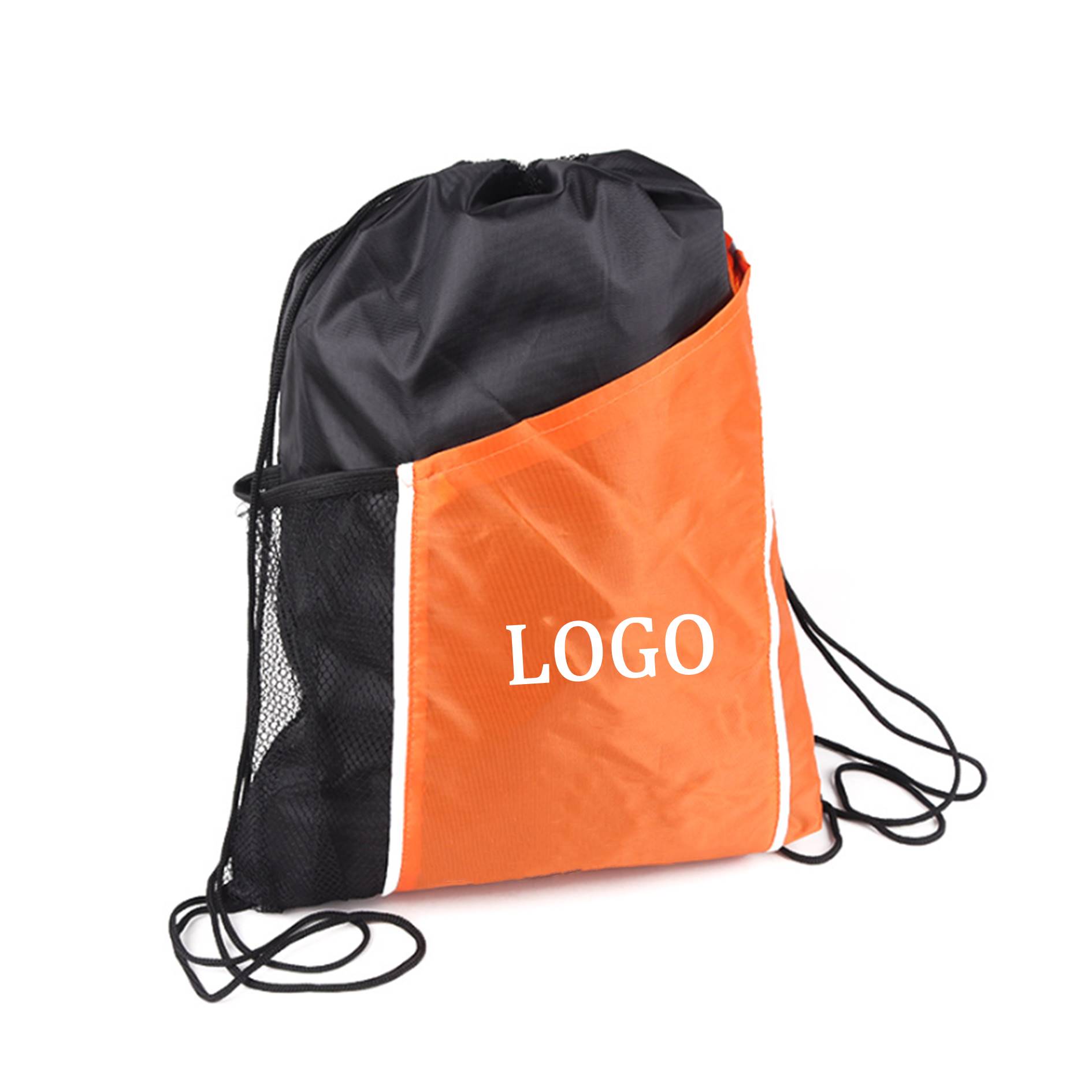 Polyester Sports Drawstring Backpack 1