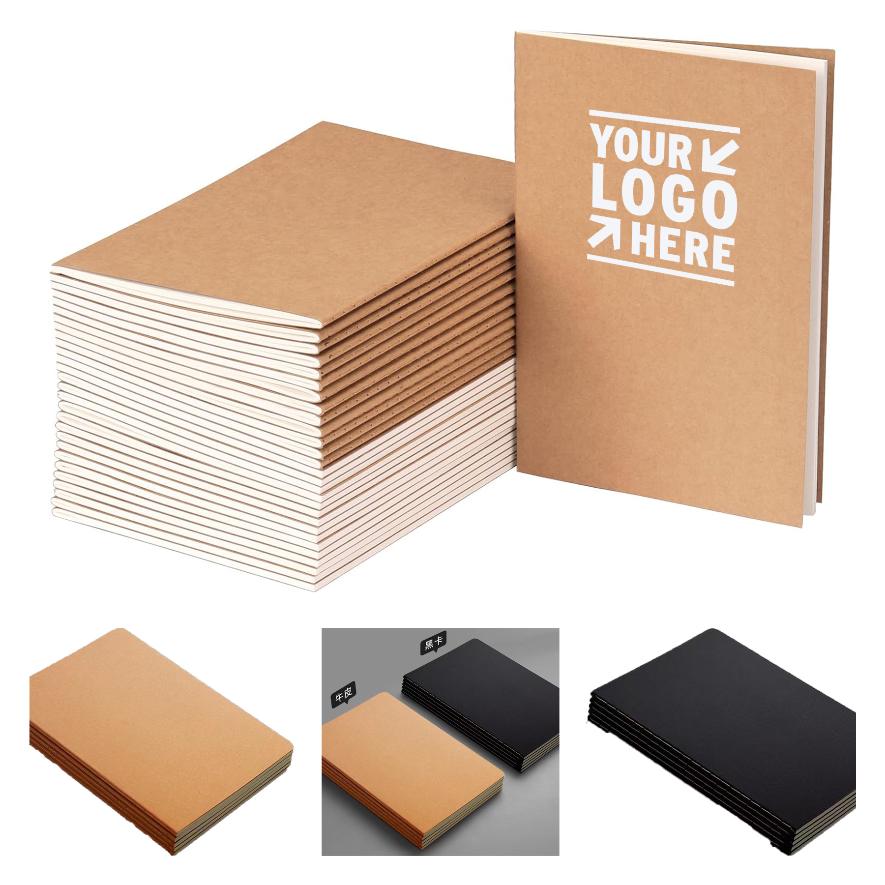 8.3" x 5.5" 30 Sheets Blank Paper Sketchbook 2