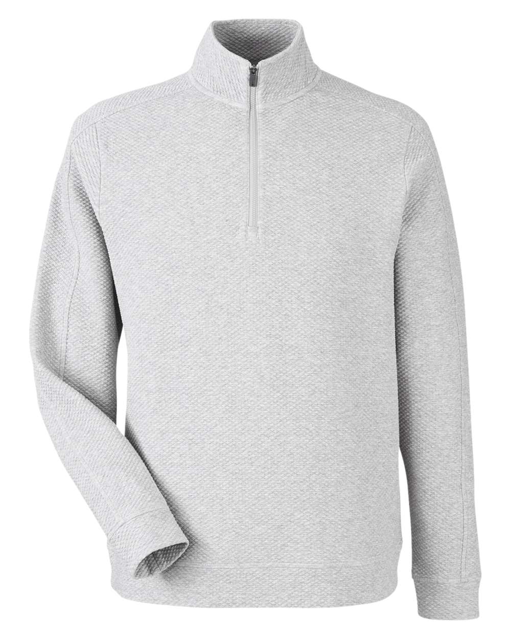 Men's Spirit Textured Quarter-Zip Pullover - NE725 1