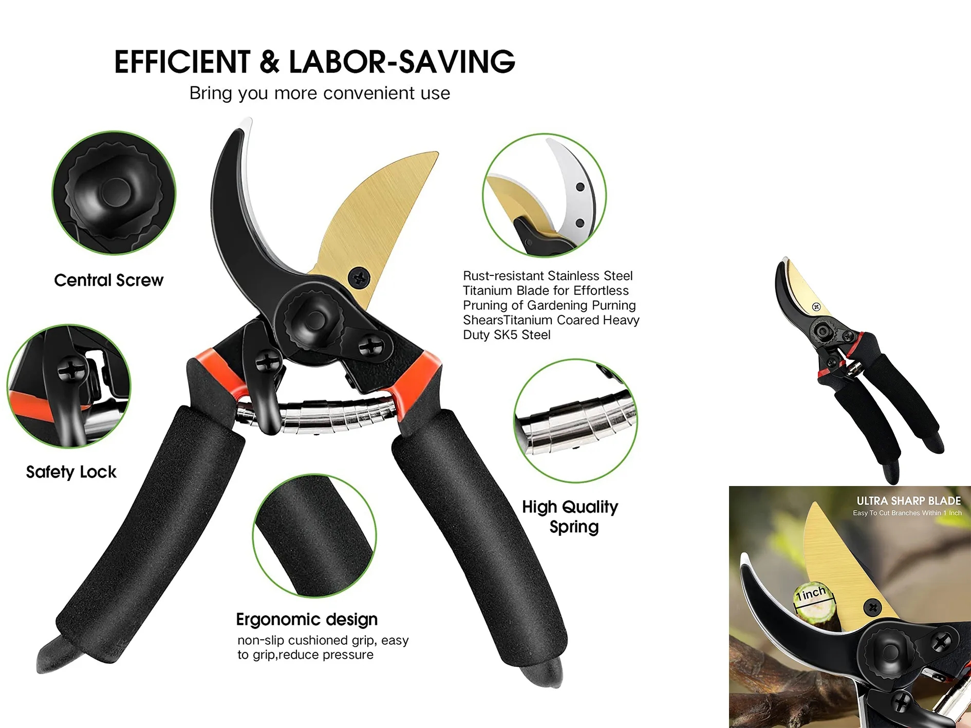 Garden Pruning Scissors 2
