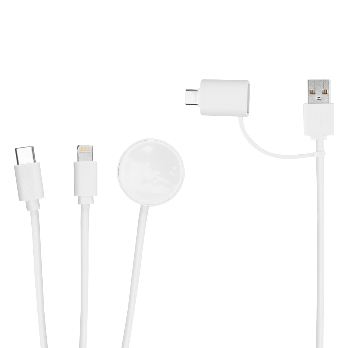 3' Multi-Charging Cable With Watch Dock 3