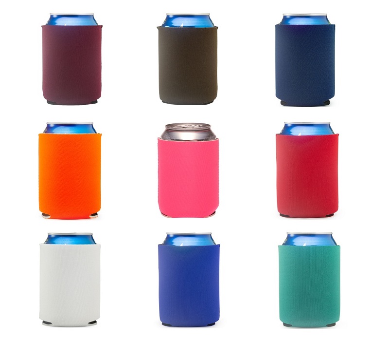 Collapsible Foam Can Cooler, 12 oz., custom koozie with logo imprint 6