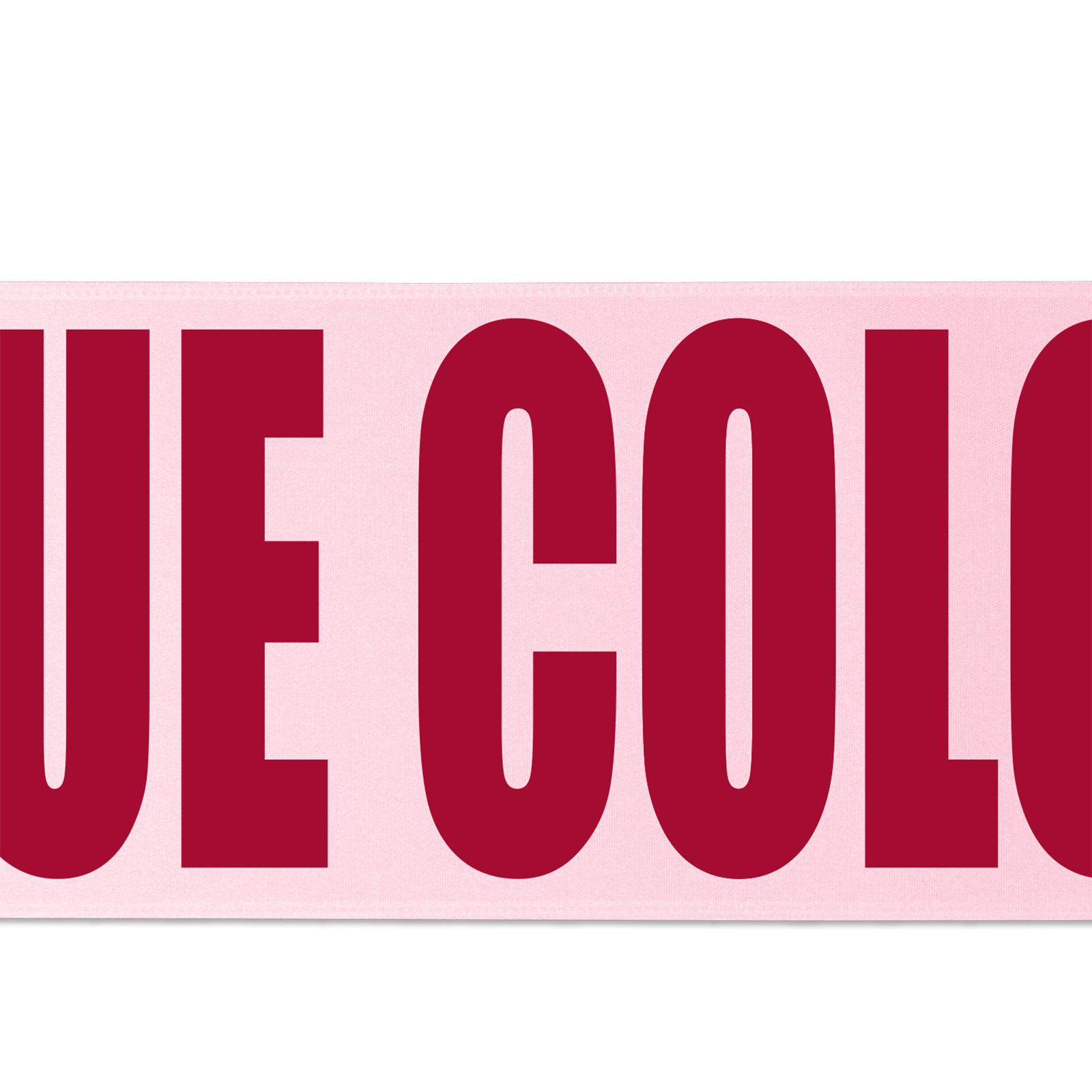 4" Badge Satin Ribbon - 100yd Roll - Brilliance- Matte Finish 12