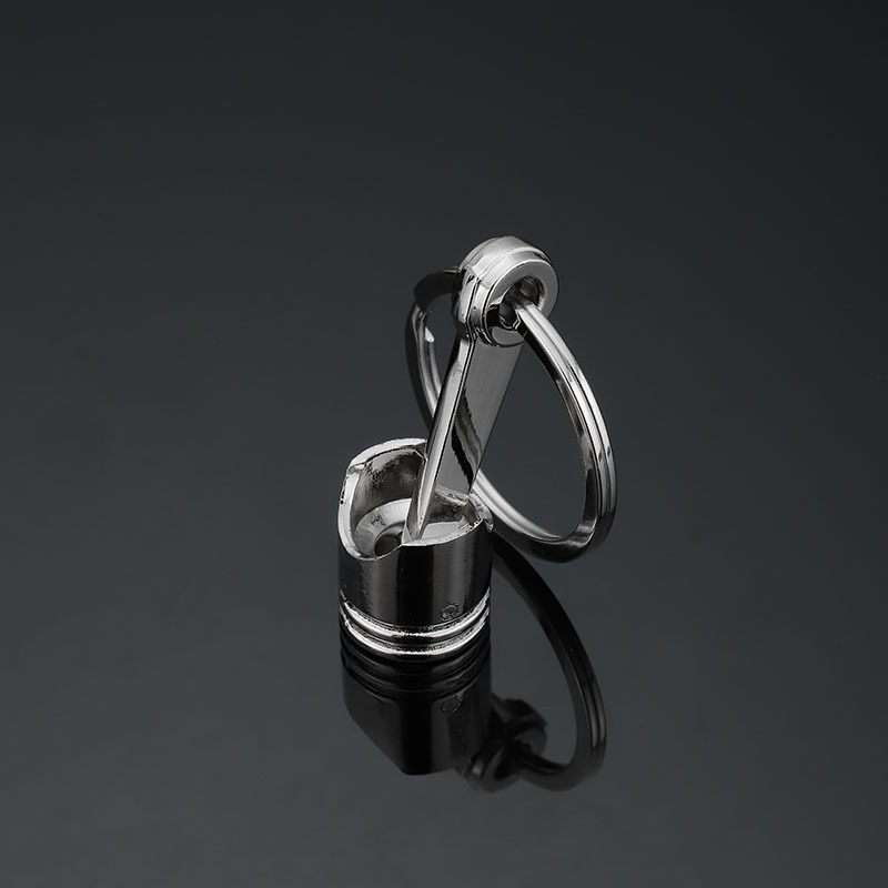 Auto Part Model Engine Piston Keychain 1