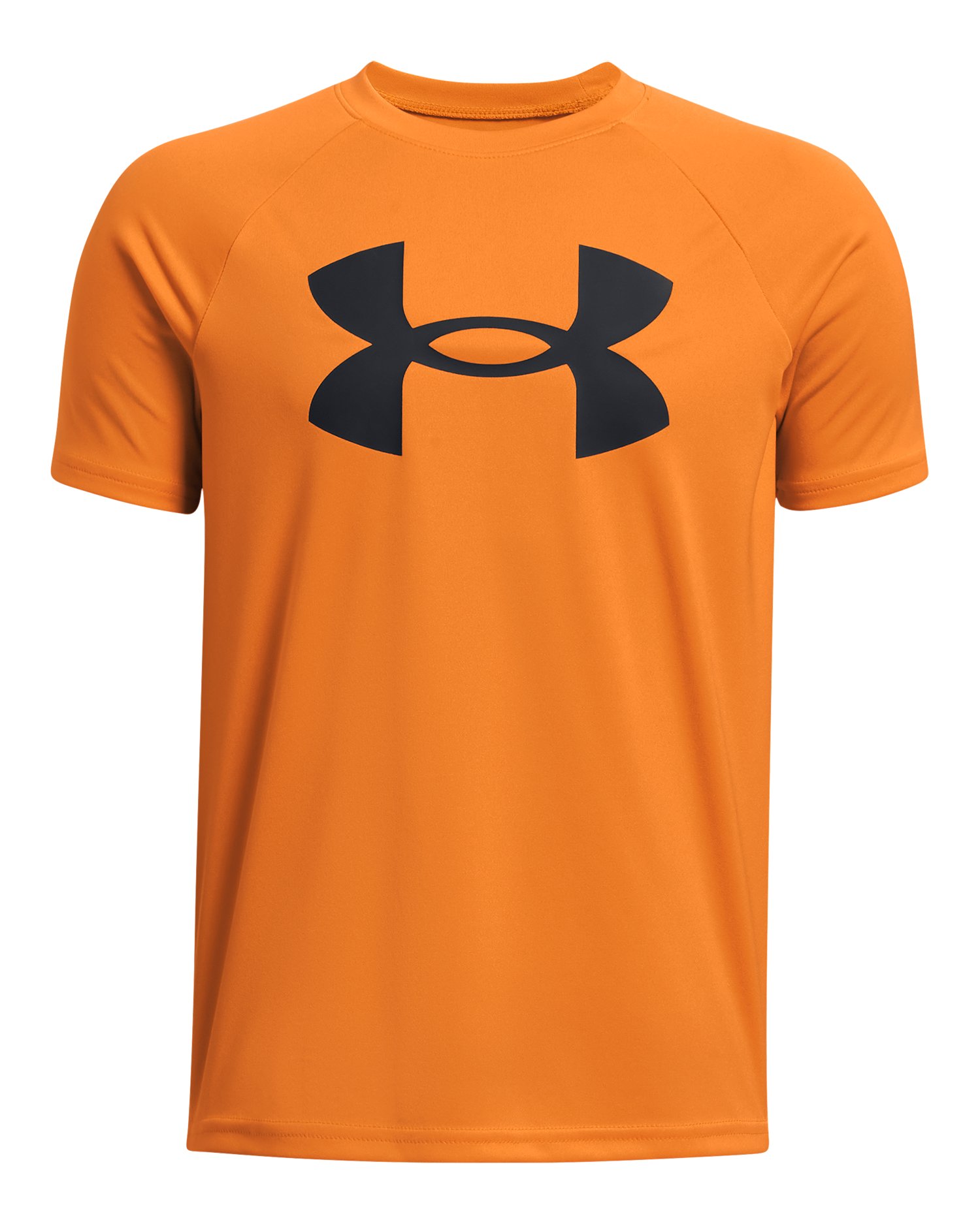 UA Tech Big Logo Boys' Short Sleeve 17