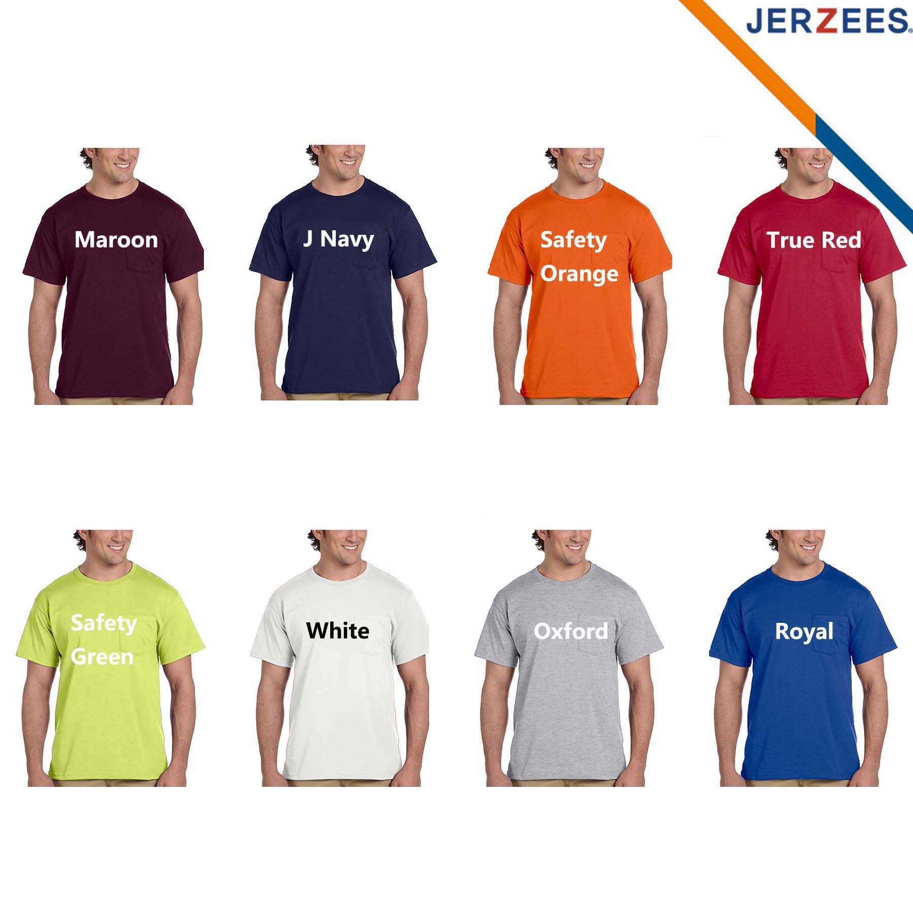 Jerzees® Adult DRI-POWER ACTIVE Pocket Shirts 4