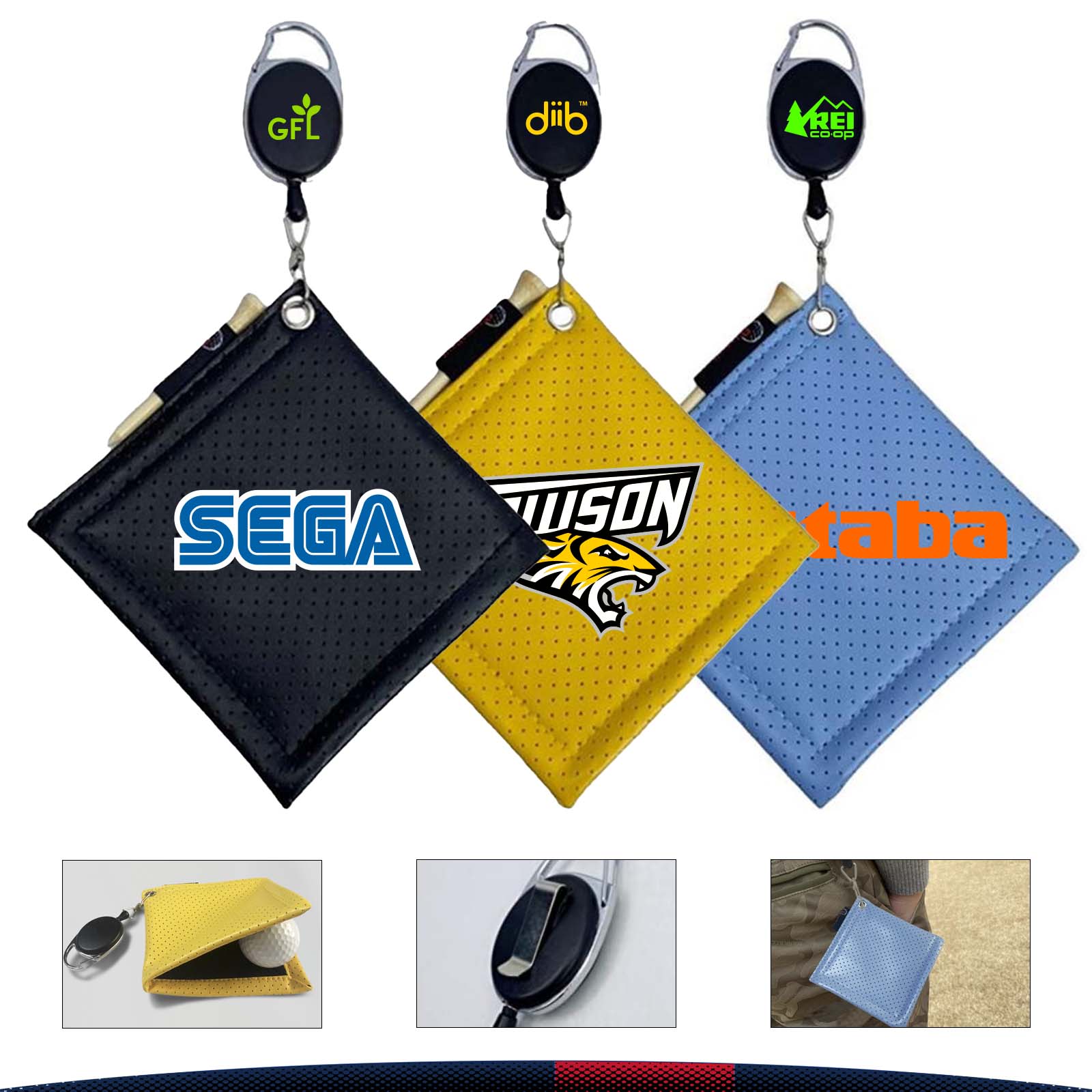 Tecoe Golf Ball Towel 2