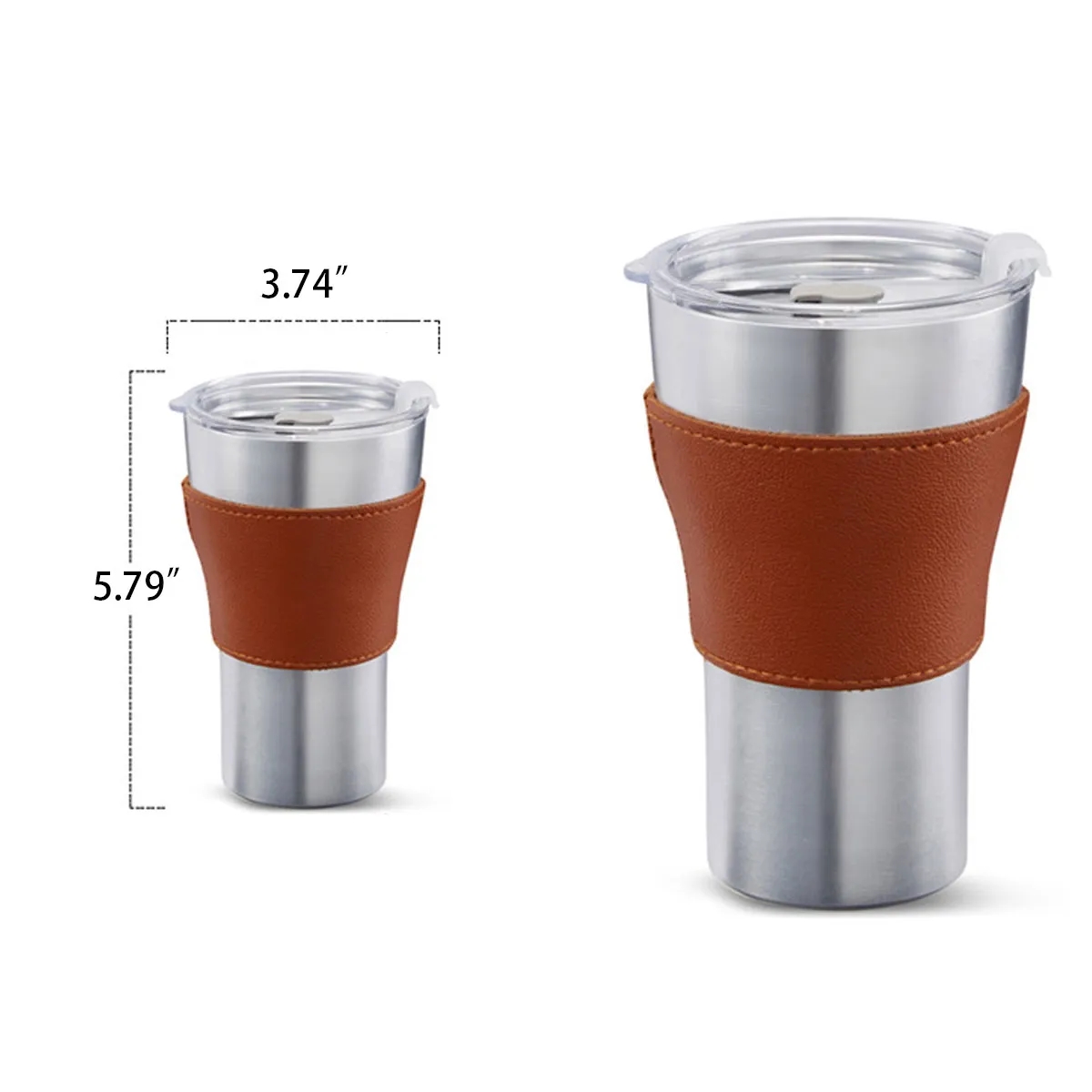 14oz Travel Coffee Mug Water Cup with Lid 3