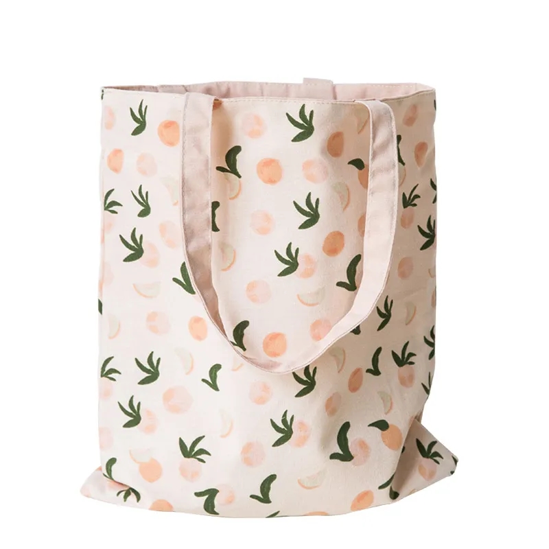 Cotton Canvas Tote Bag, custom tote bag with logo imprint 3