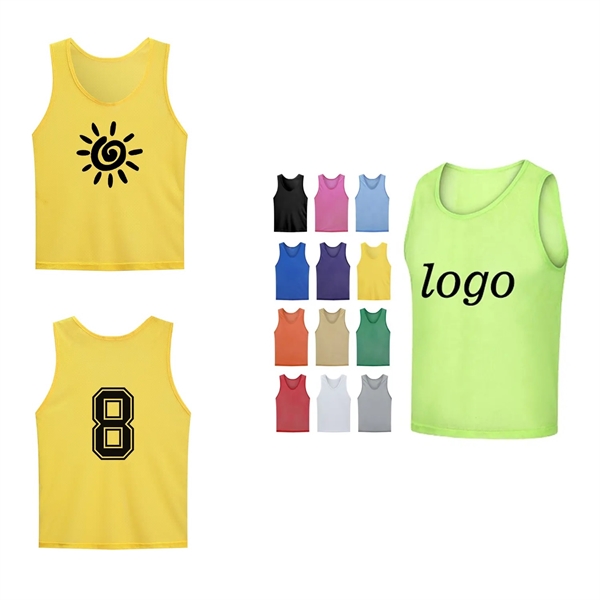 Adult & Kids' Polyester Mesh Training Pinnie 9