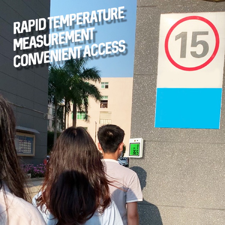 Intelli-Meter Touchless Wall Mount Infrared Thermometer 13