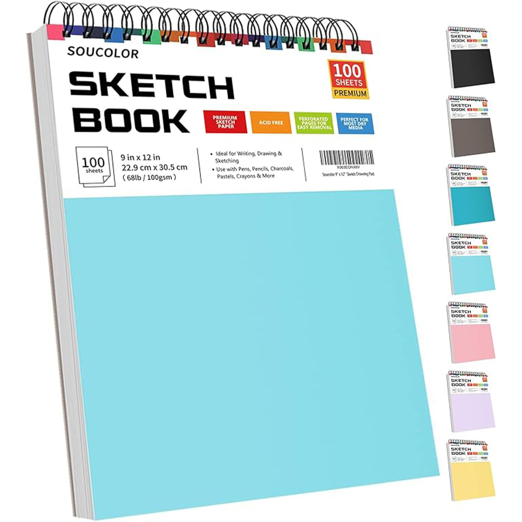 Writing And Drawing Spiral Bound Sketchbook 5