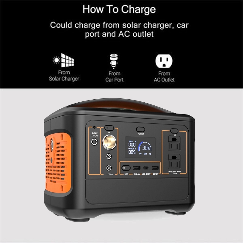 600W Portable Emergency Generator 2