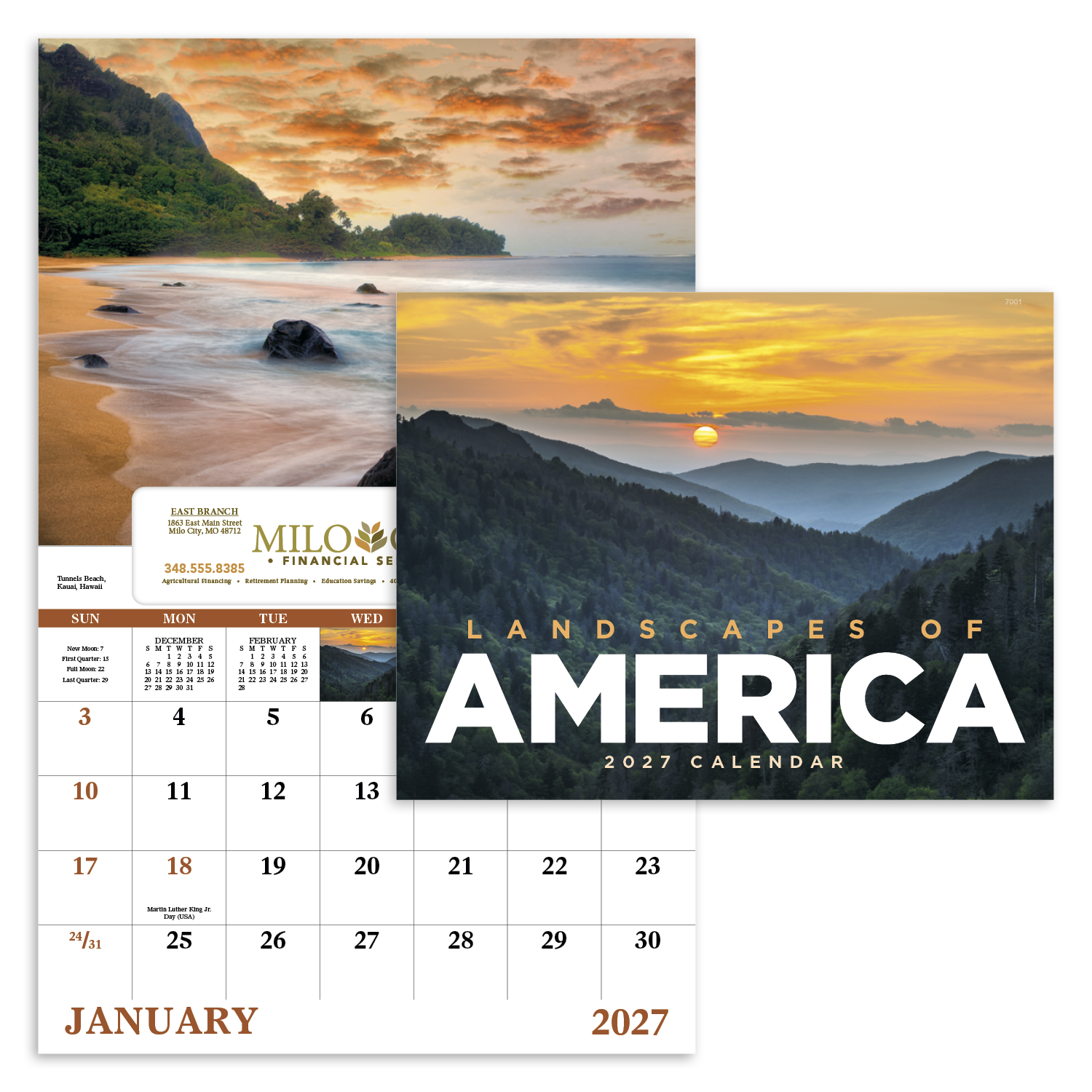 Good Value™ Landscapes of America - Window Calendar 42