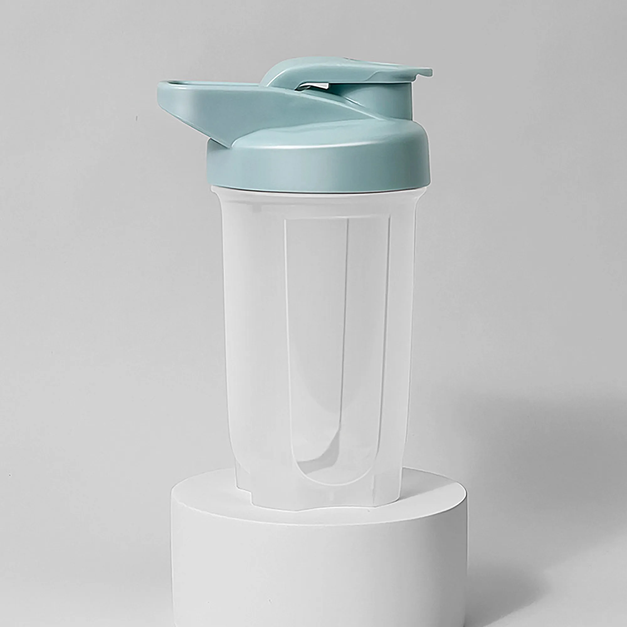 10 oz PP Shaker Cup with Flip Top and Handle 8