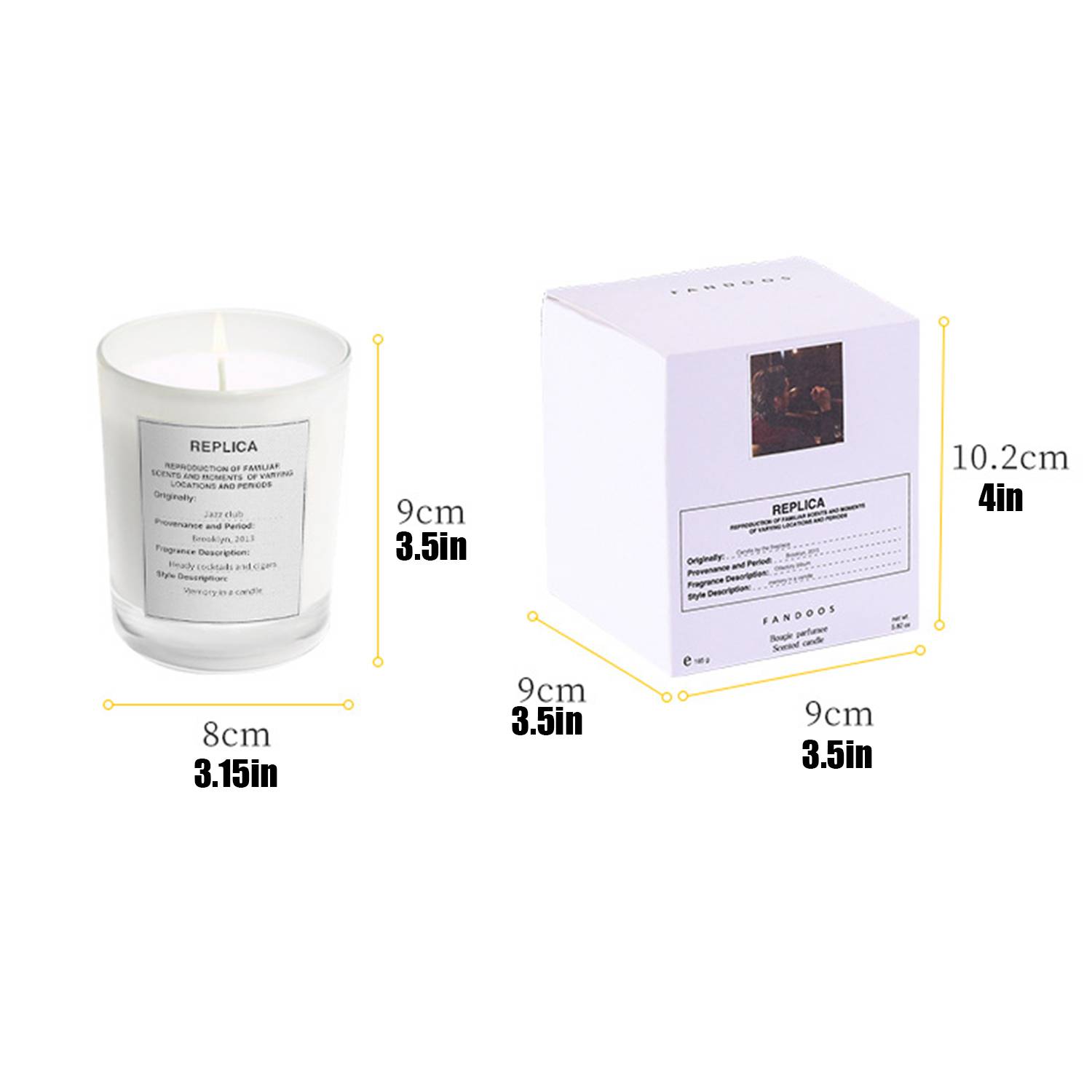 Candle W/ Box 6