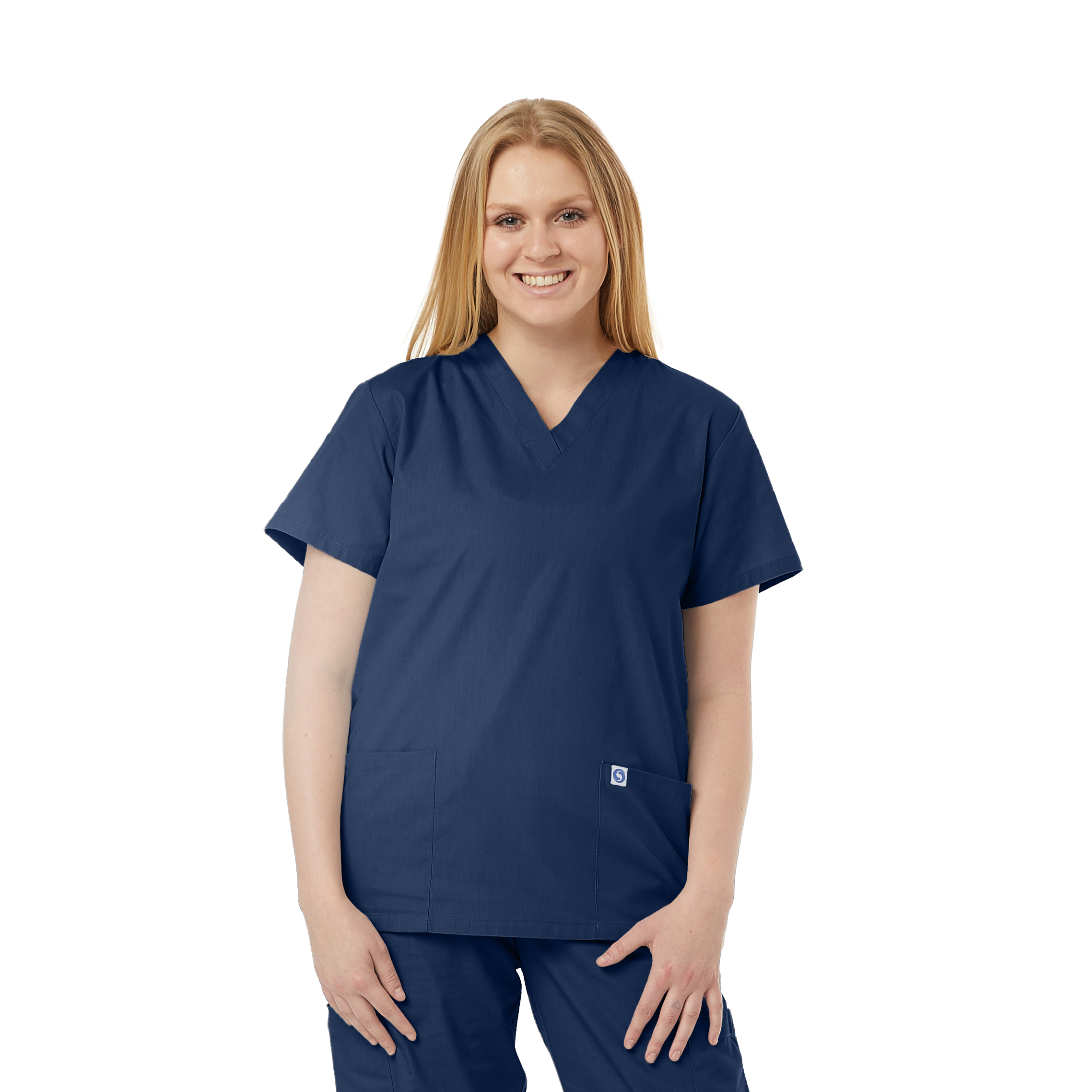 Unisex V-Neck Scrub Tunic 11