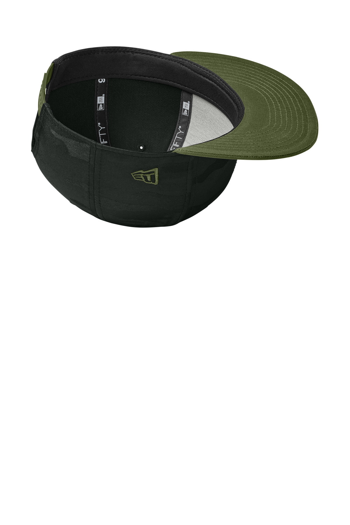 New Era Camo Flat Bill Snapback Cap NE407 37