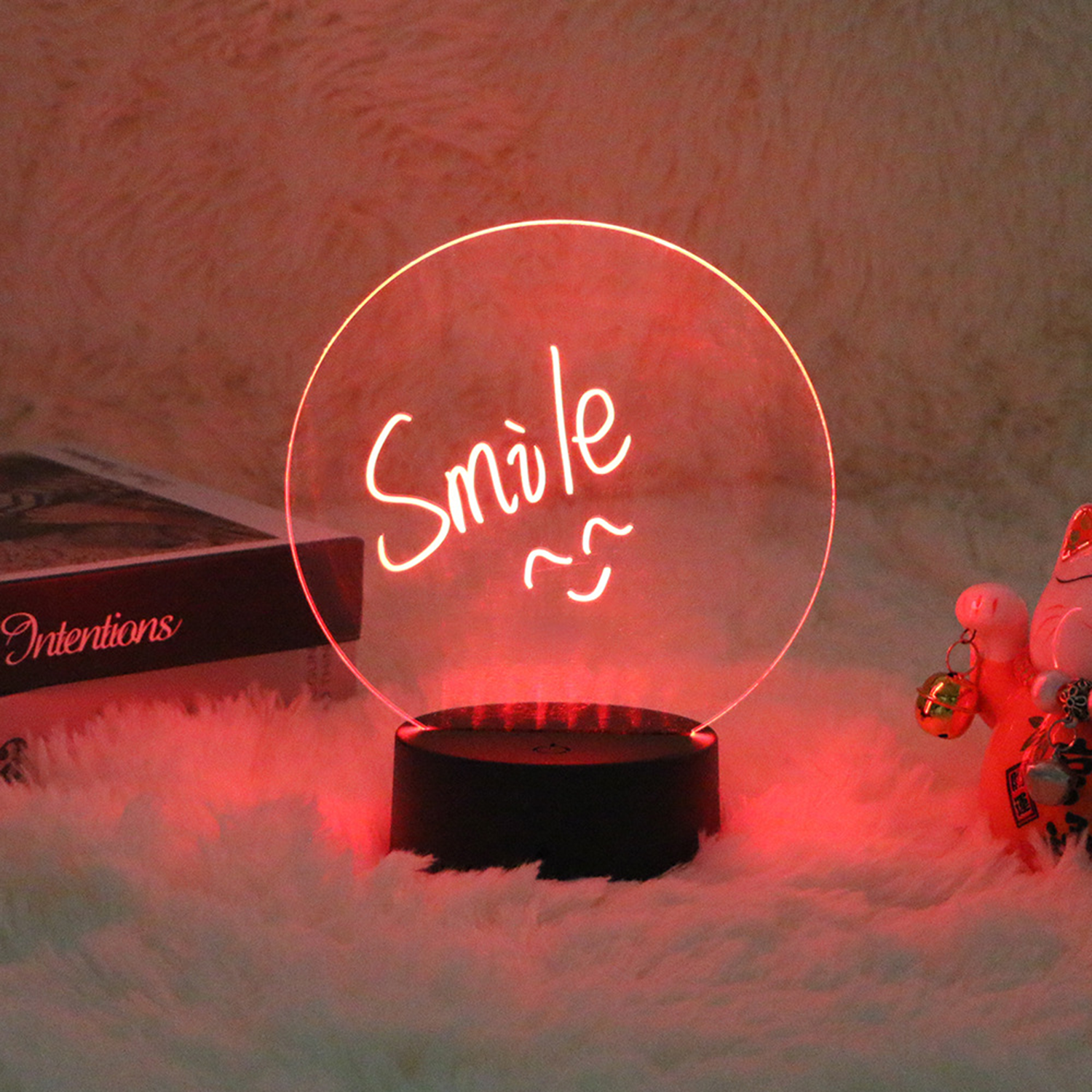 Bedroom Decorations Stuff Creative Gift 3D Illusion Lamp 4