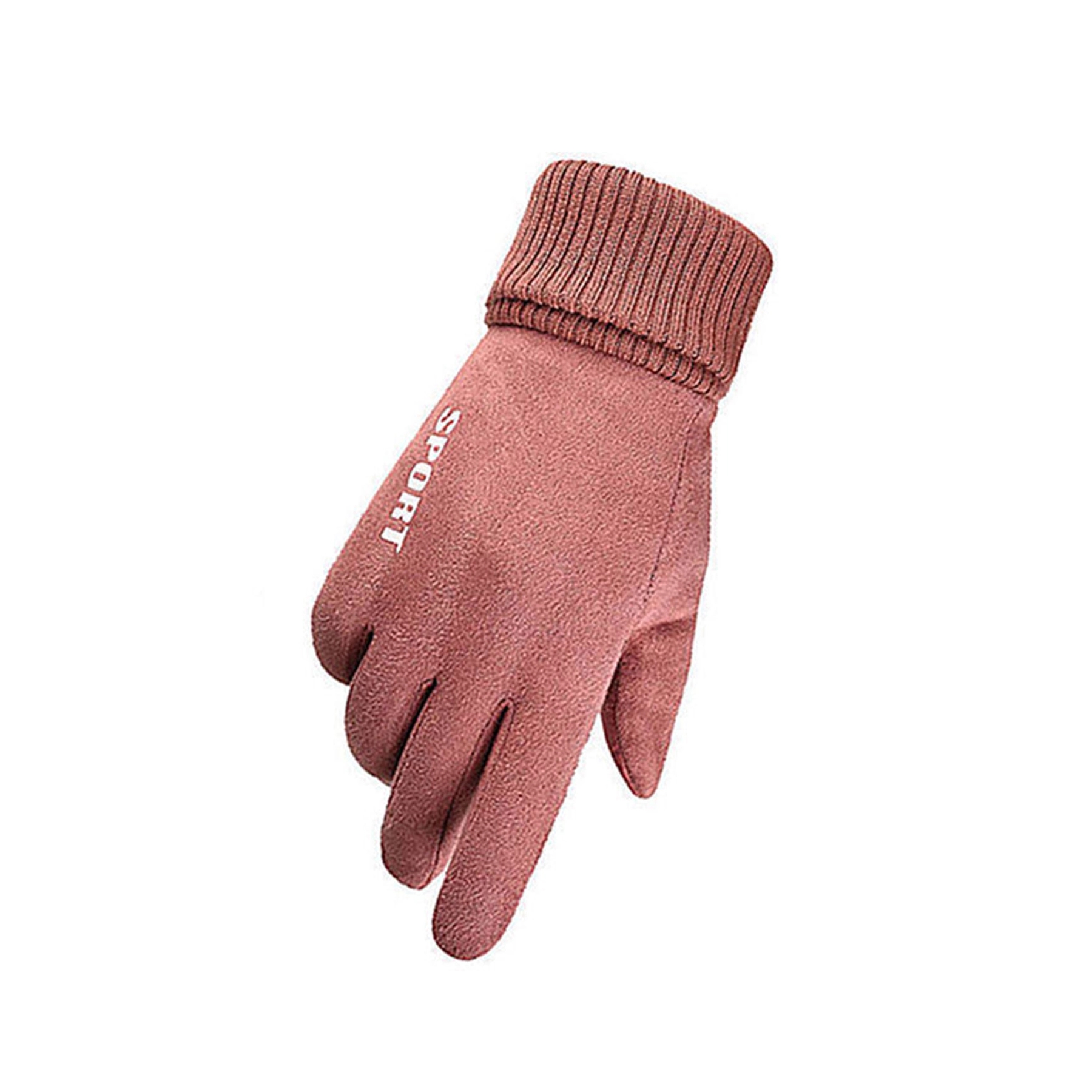 Winter  Thermal Touchscreen Suede Fabric Gloves 7
