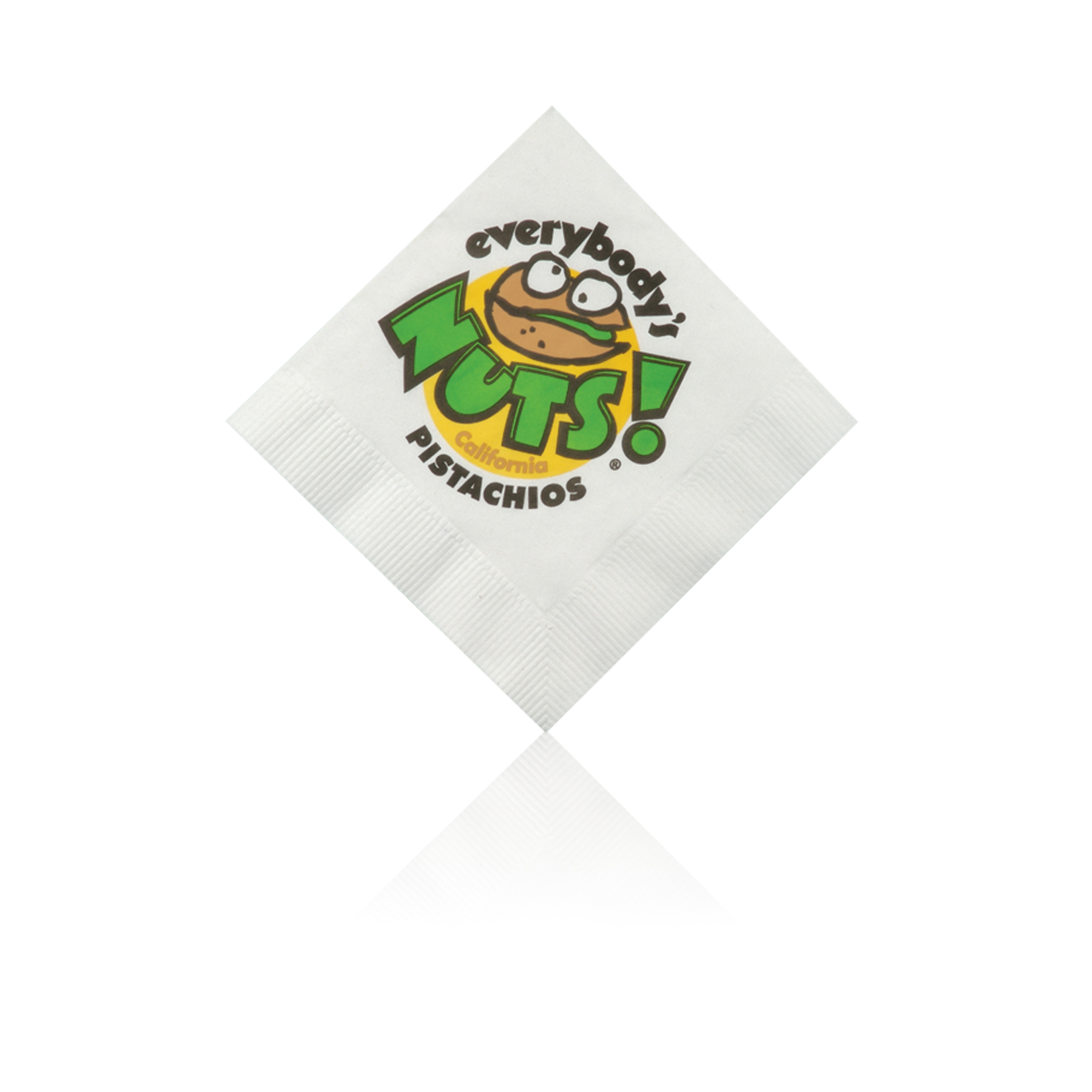 Beverage Napkin 3 Ply 1/4 Fold White Hi-Speed Print 3