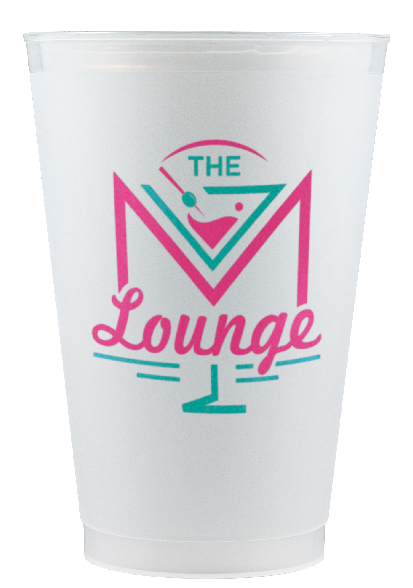 20 oz Frost-Flex Plastic Cup Frosted Hi-Speed Print 2