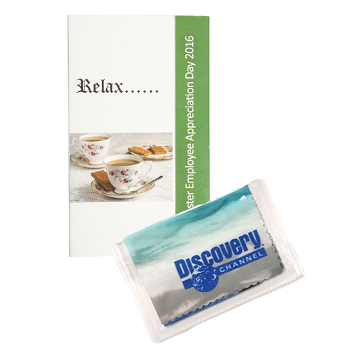 Calling Card with Microfiber Cloth 1