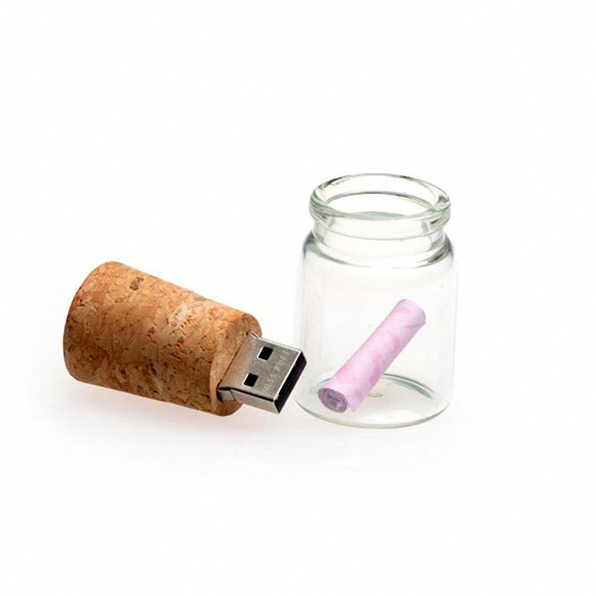 8GB Novelty Drift Bottle USB Flash Drive 4