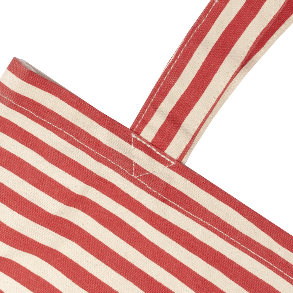 10 Oz. Super Heavy Canvas Stripe Alto Tote 18