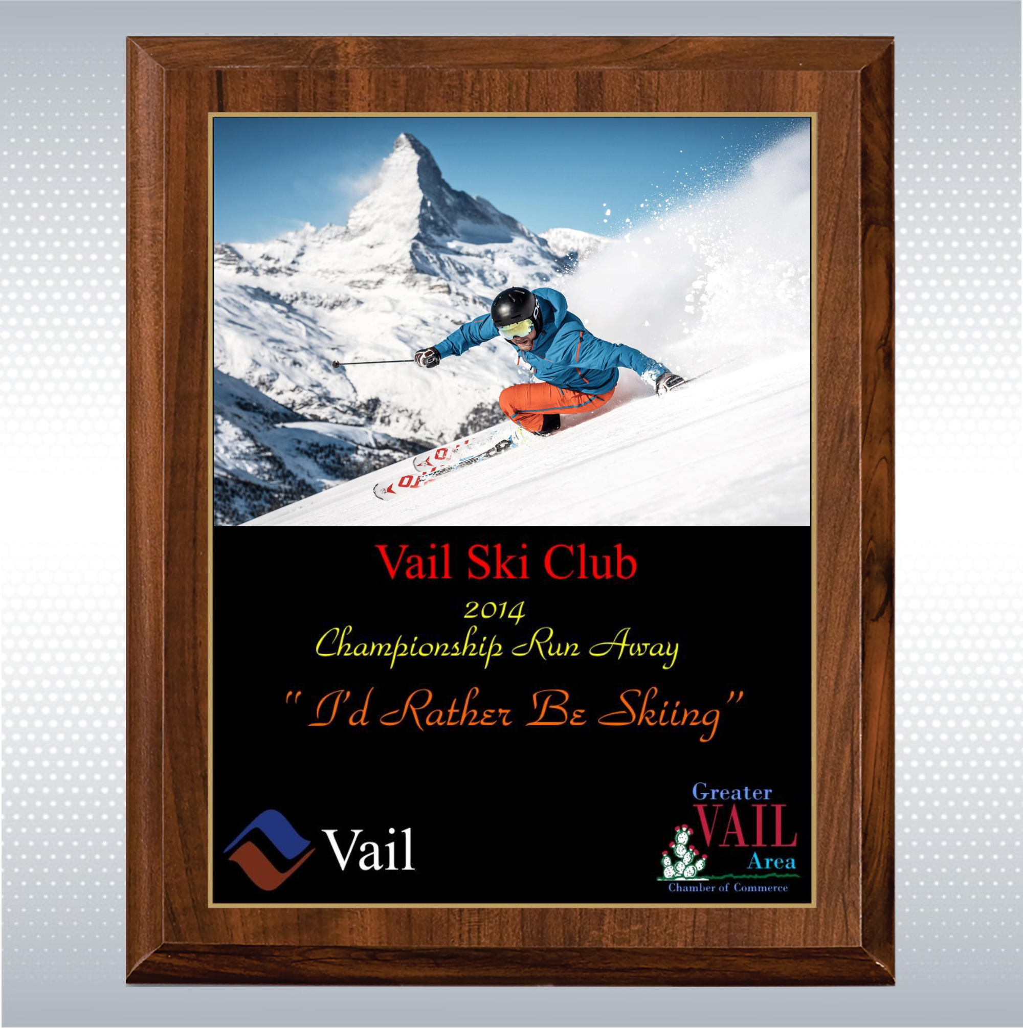 Sublimated Plaque (7 x 9") 4