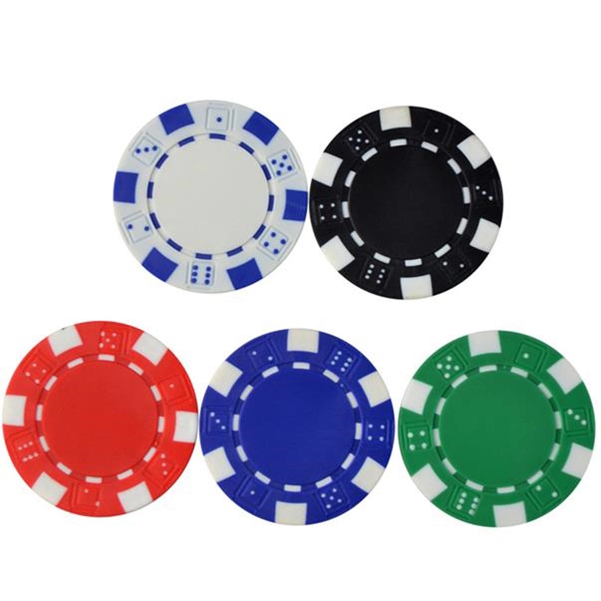 Stripe Poker Chips 8