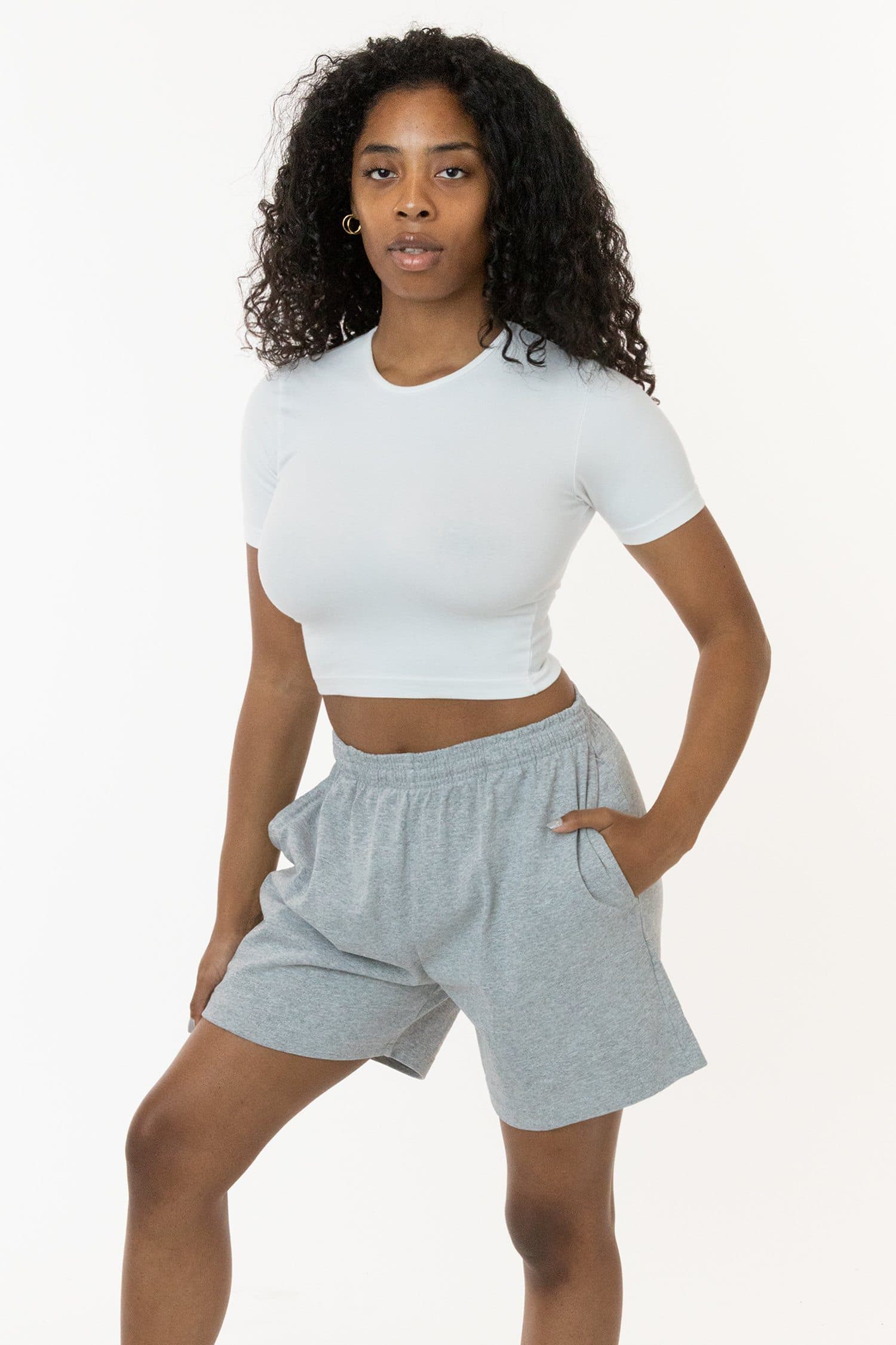 8.5 OZ HEAVY JERSEY GYM SHORTS 3