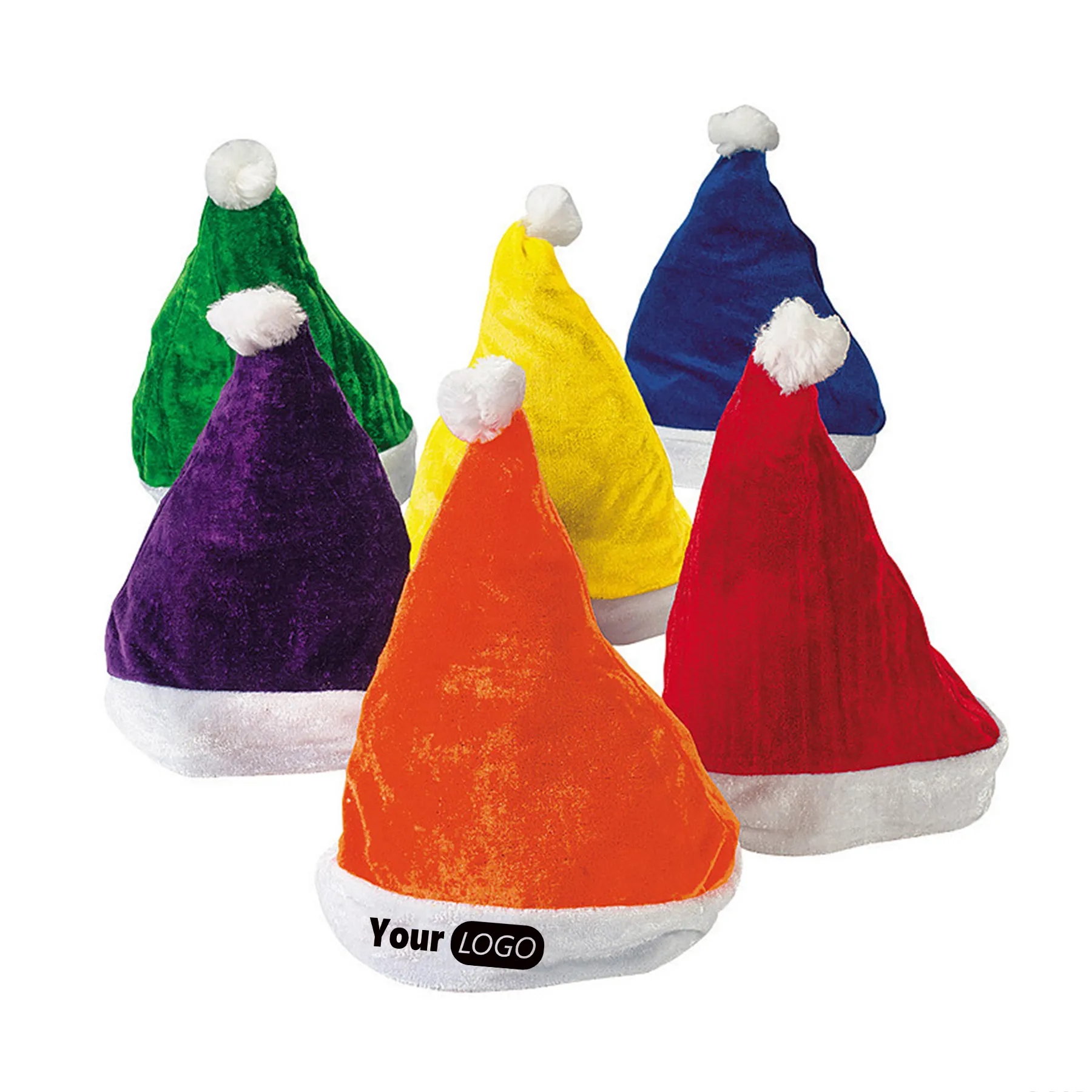 Personalized Christmas Santa Hats 2