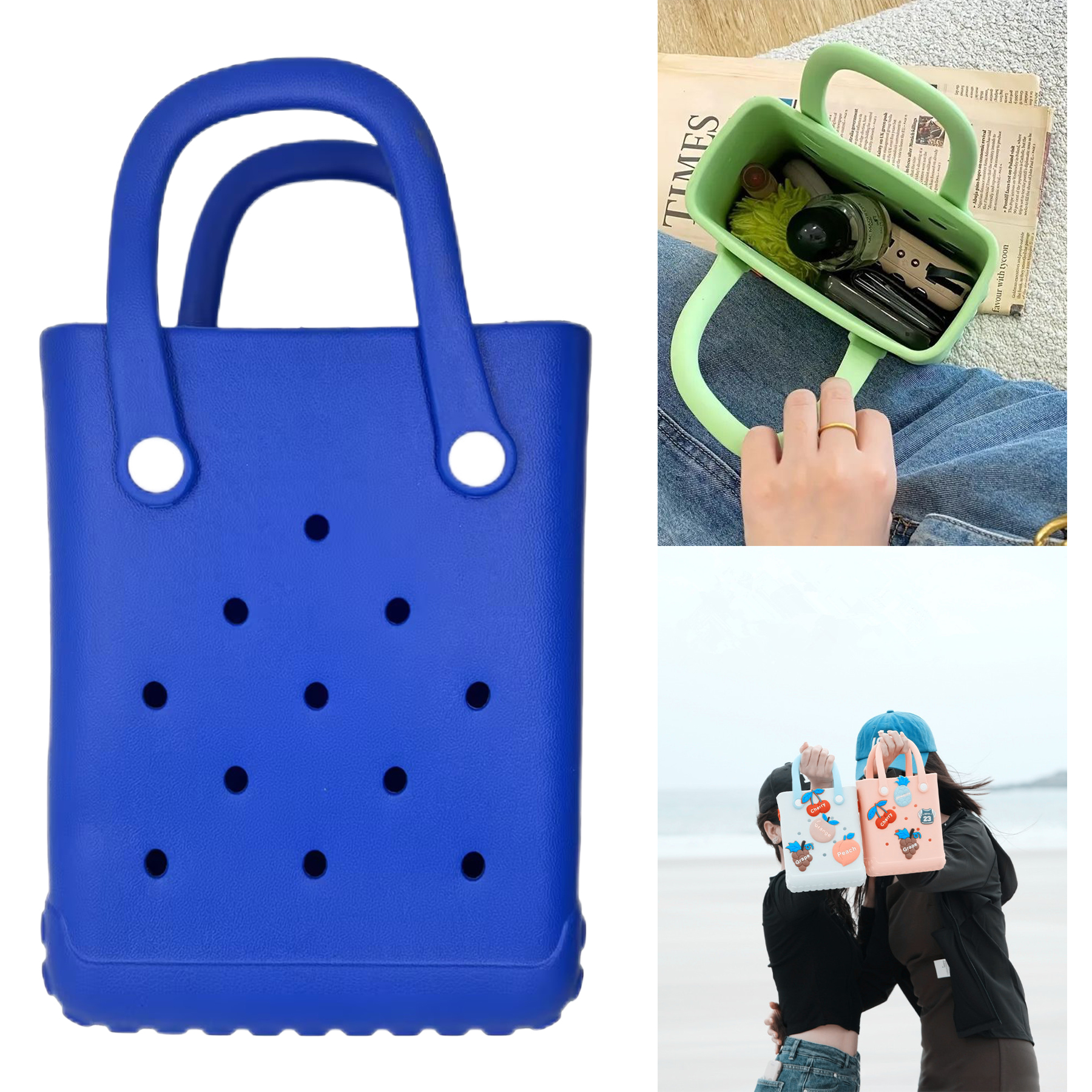 Women's Mini Rubber Beach Bag 2