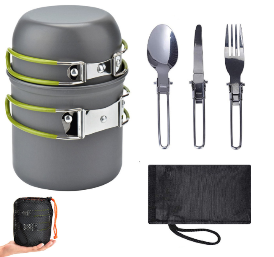 Outdoor Cookware Camping Cooker Set 2