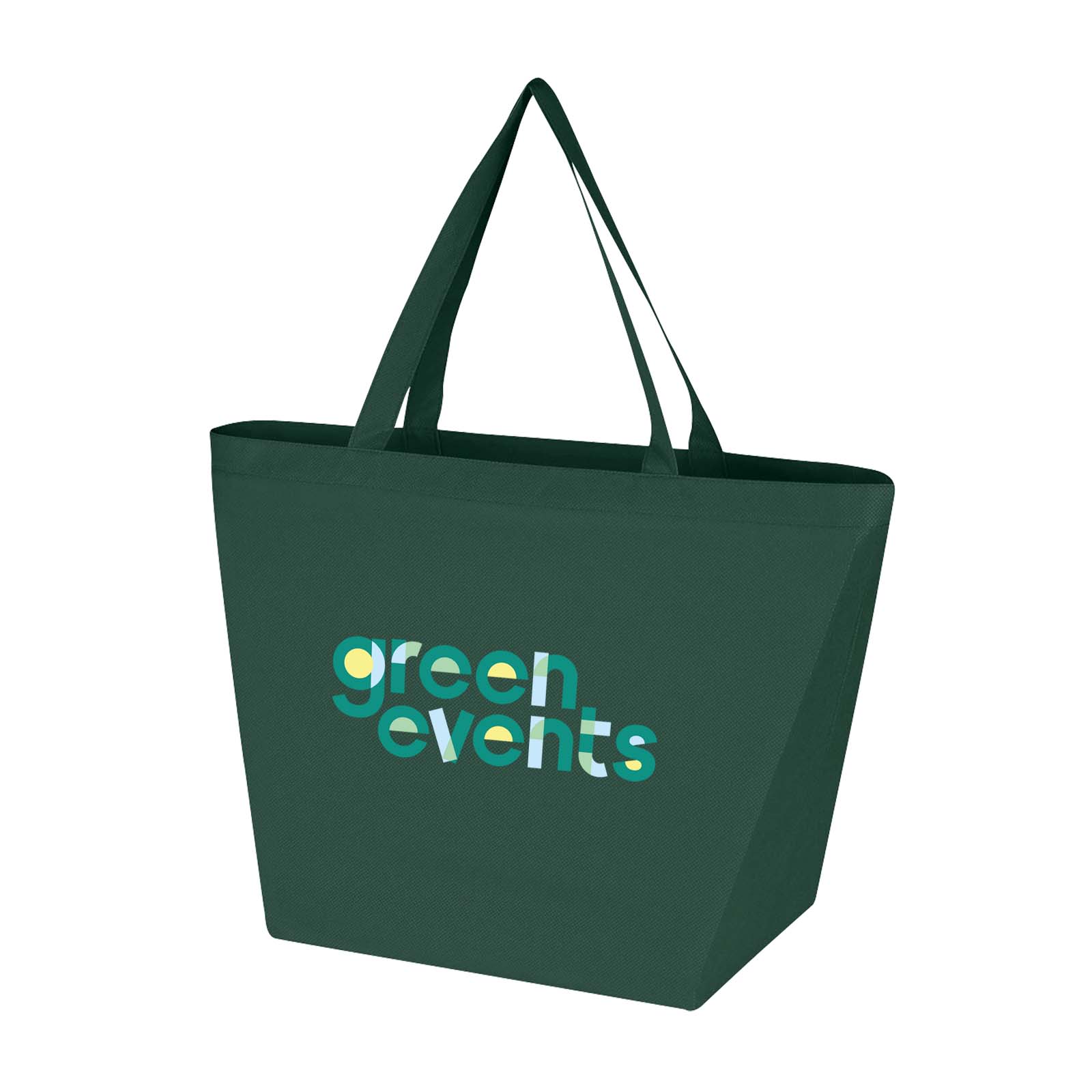 Full Color Non-woven Budget Shopper Tote 30