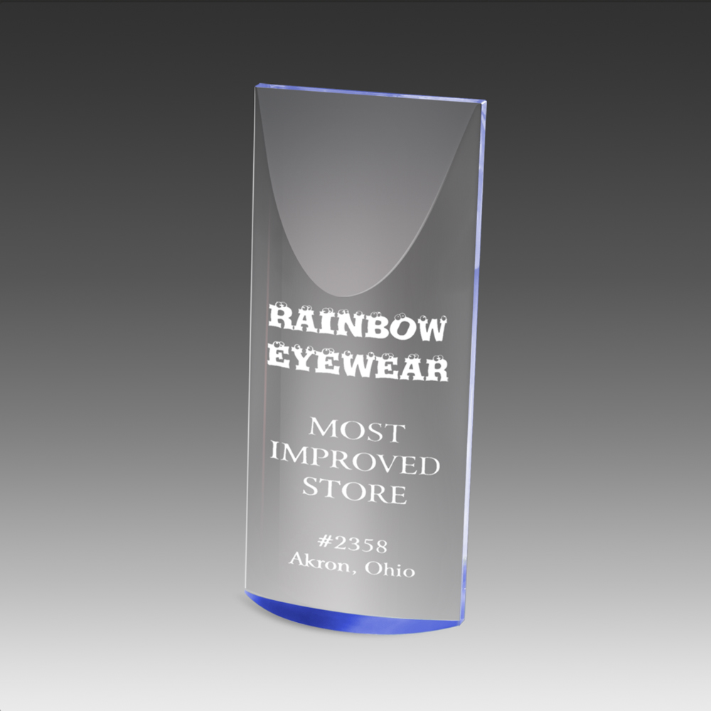 StarLite Tower Award (3"x7"x1") 1