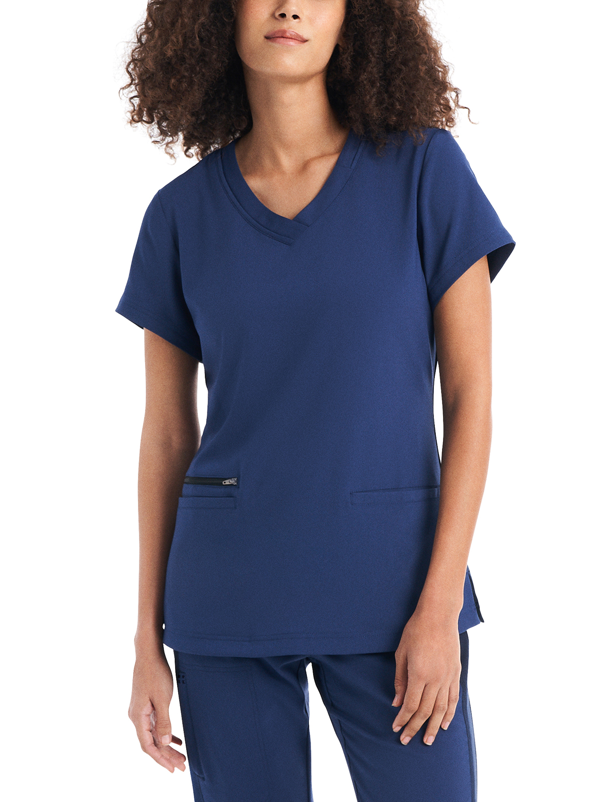 White Cross - CRFT - Women's Three-Pocket V-Neck Top 9