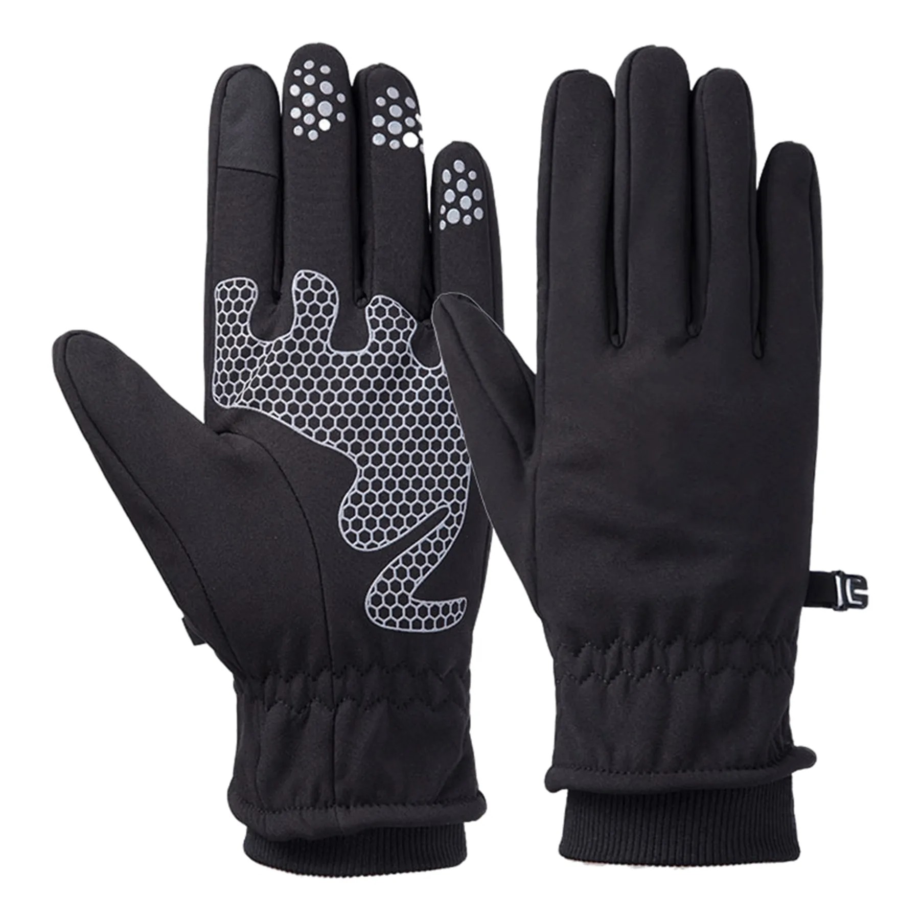 Touchscreen Outdoor Fleece Ski Gloves 3