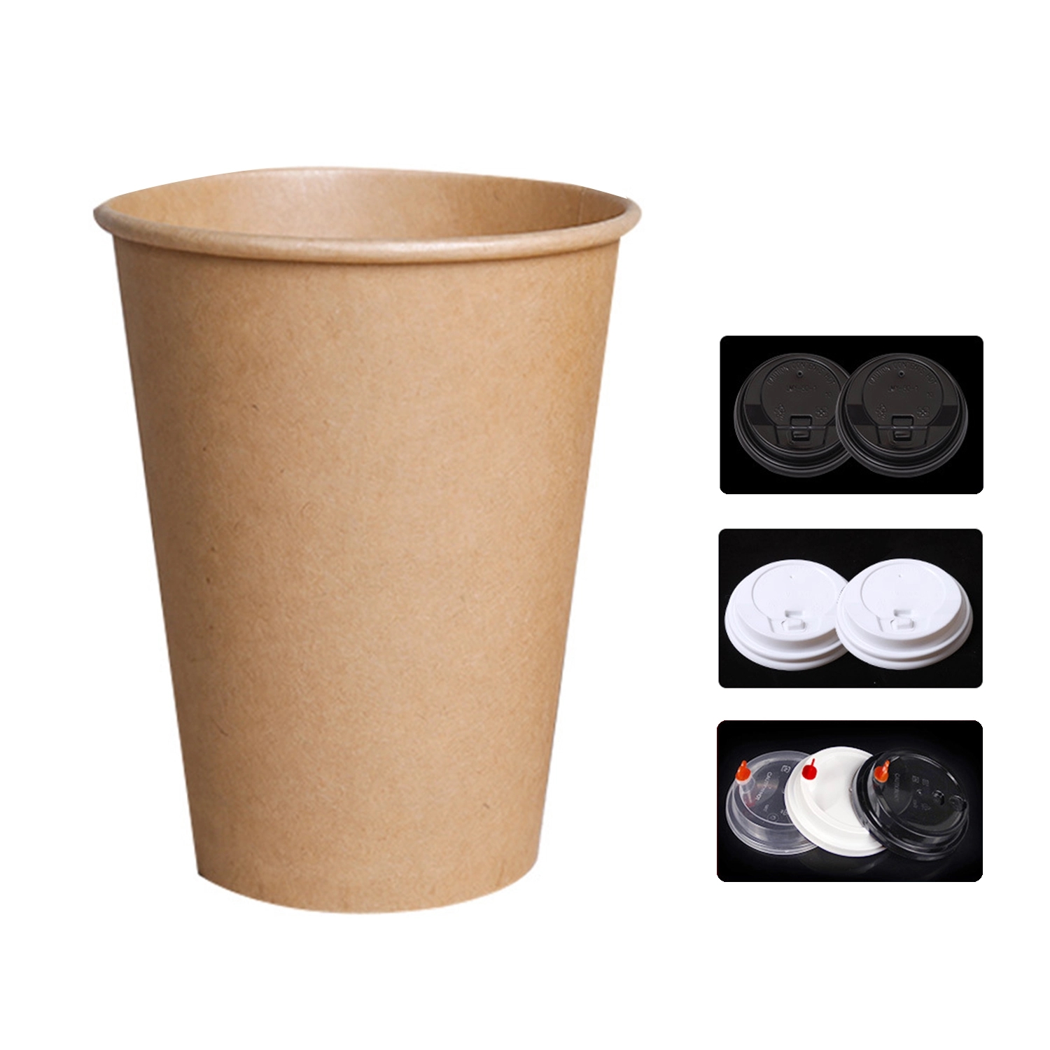 17 Oz Paper Cup With Lid 2